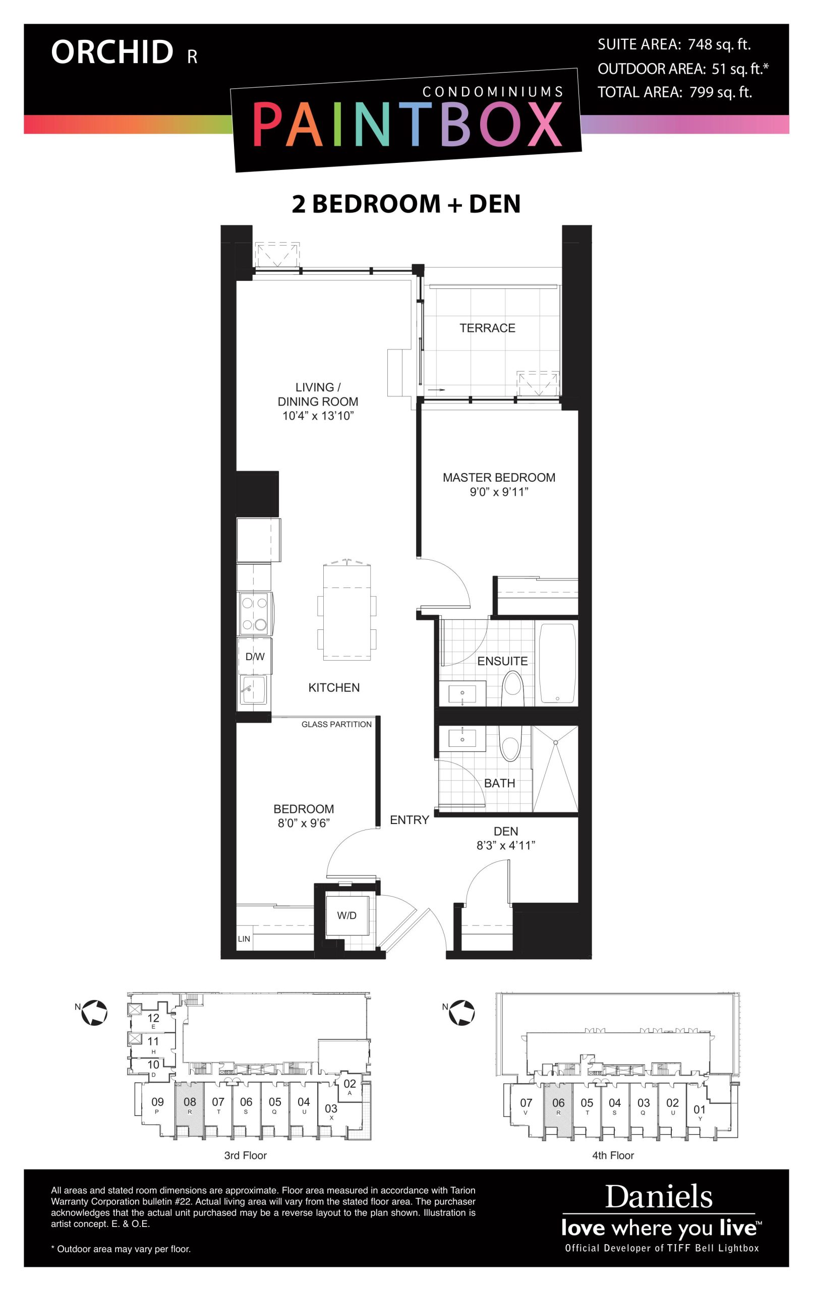 Orchid R floor plan