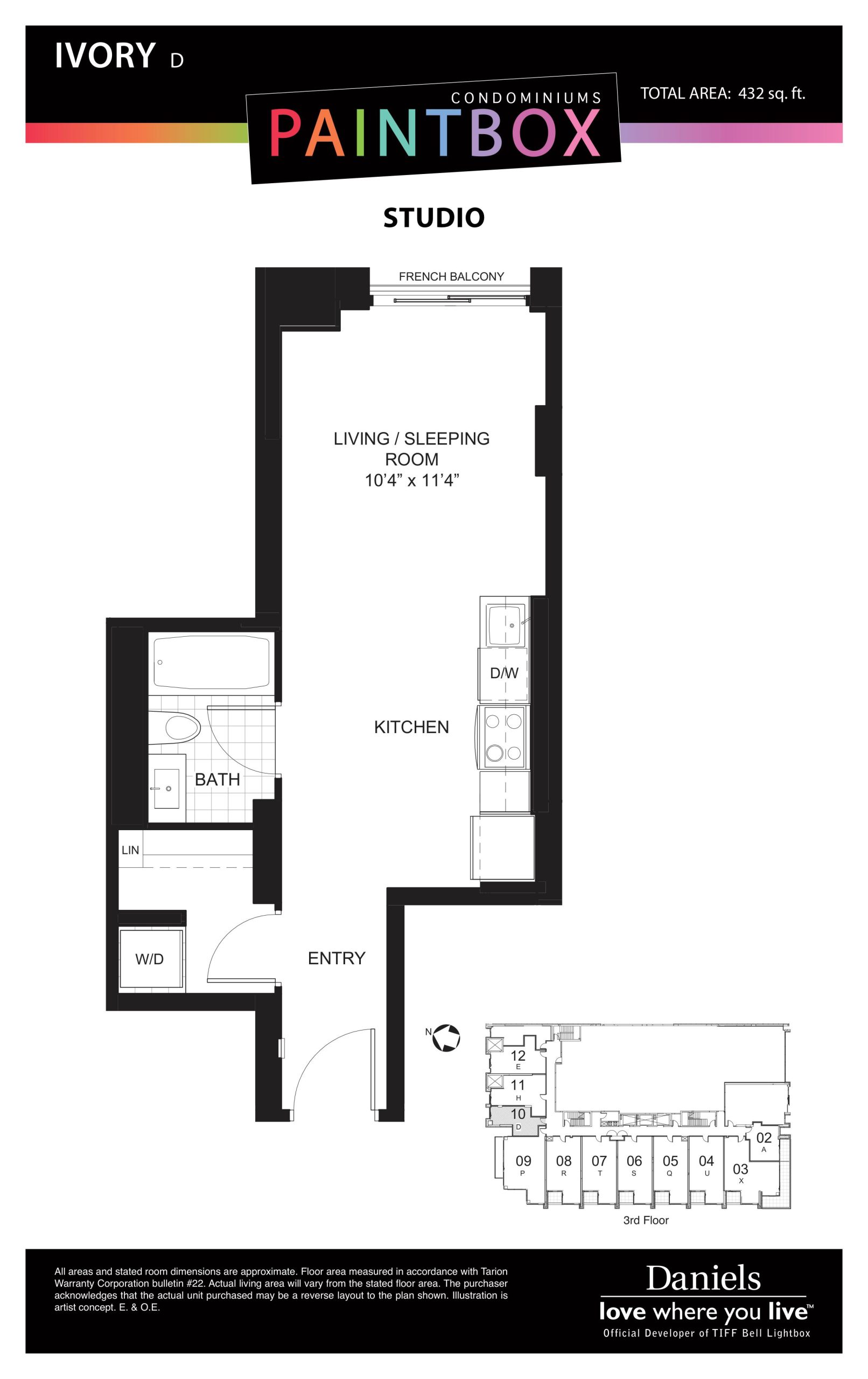 Ivory D floor plan