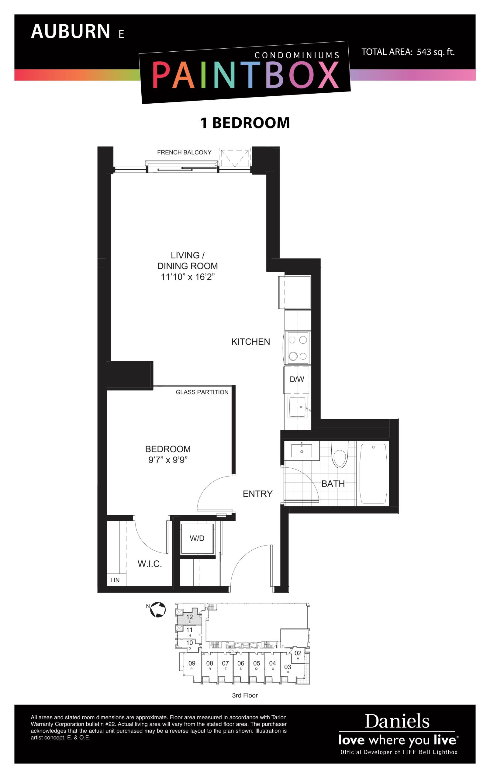 Auburn E floor plan