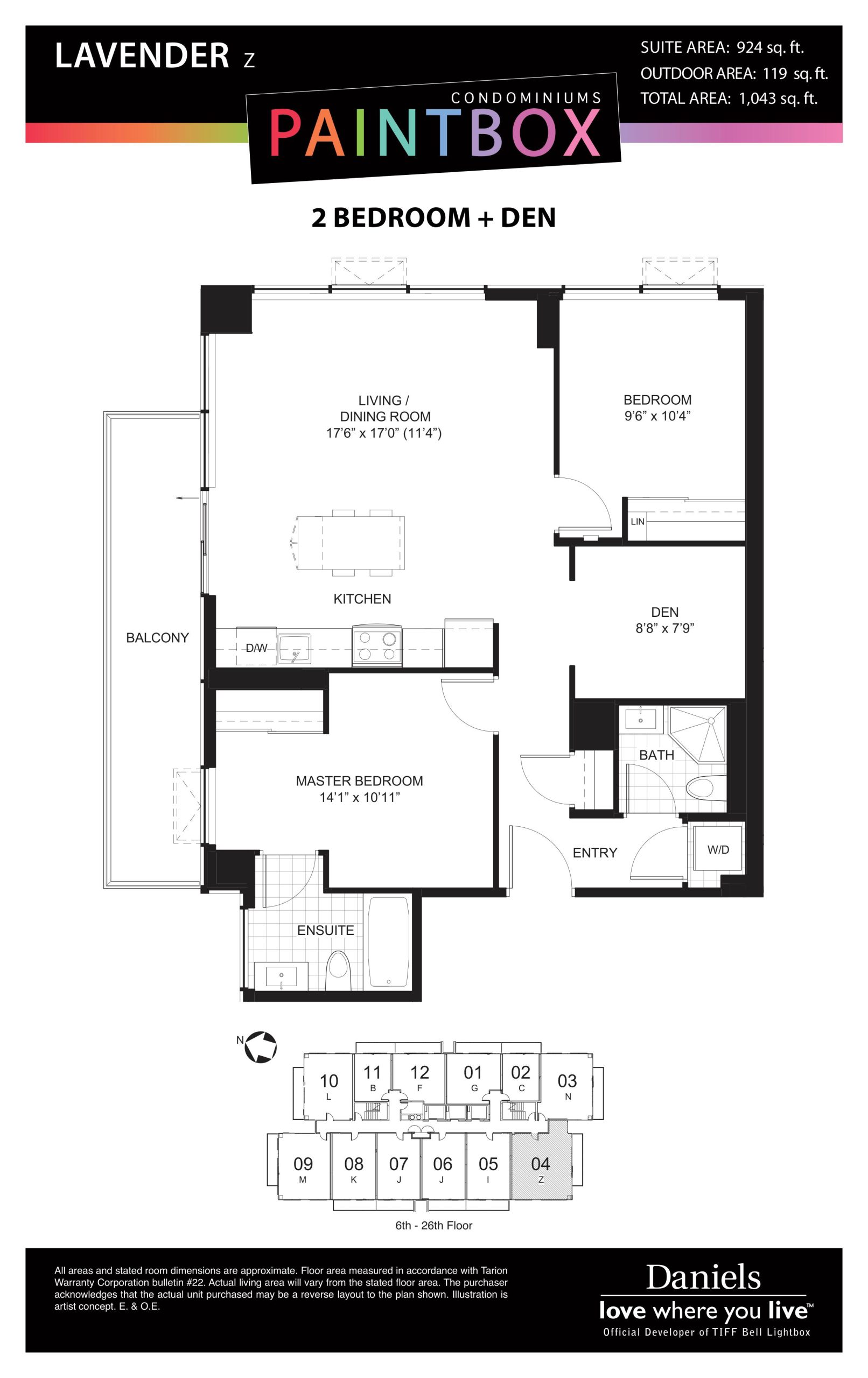 Lavender Z floor plan