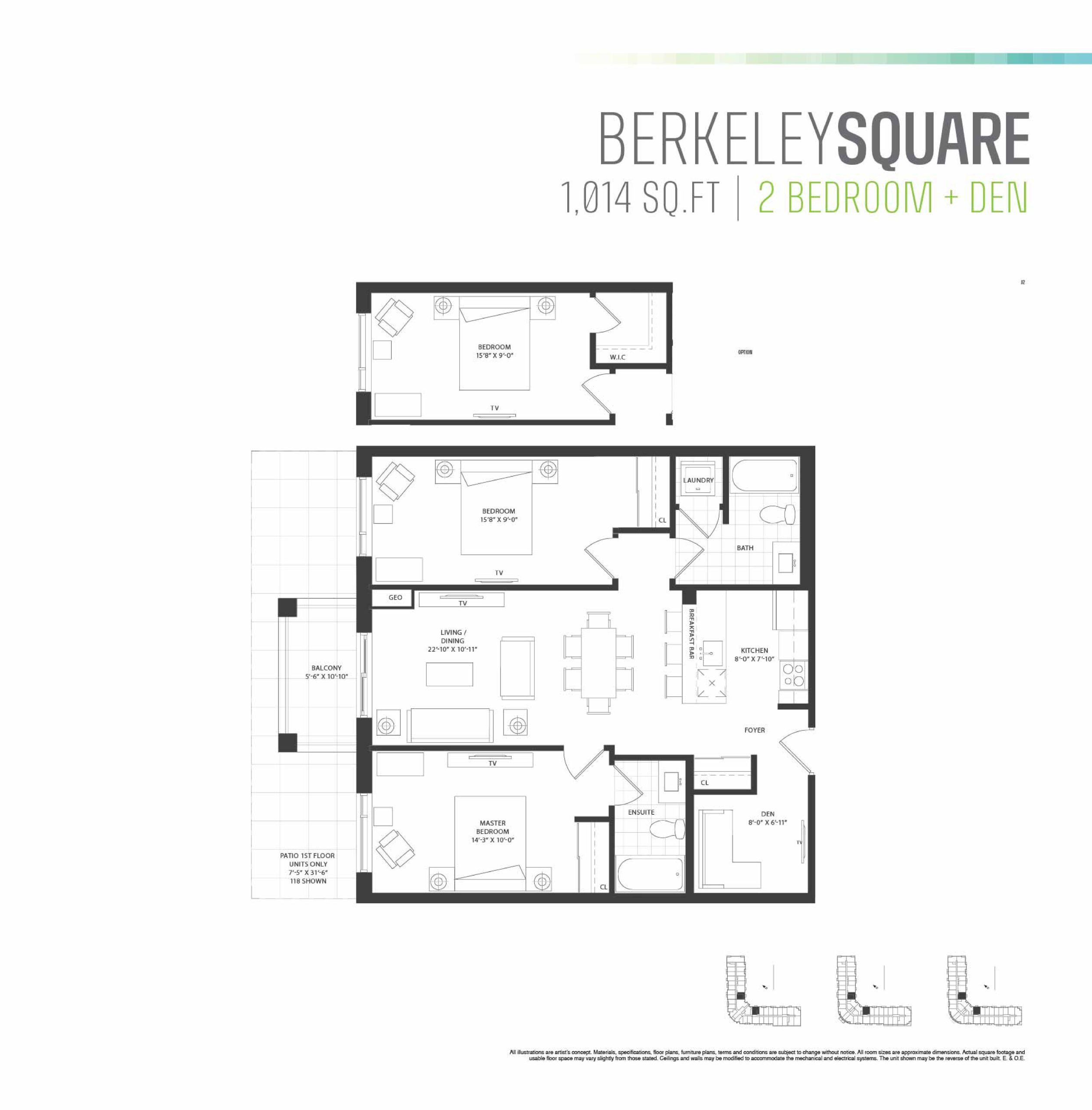 Berkeley Square floor plan