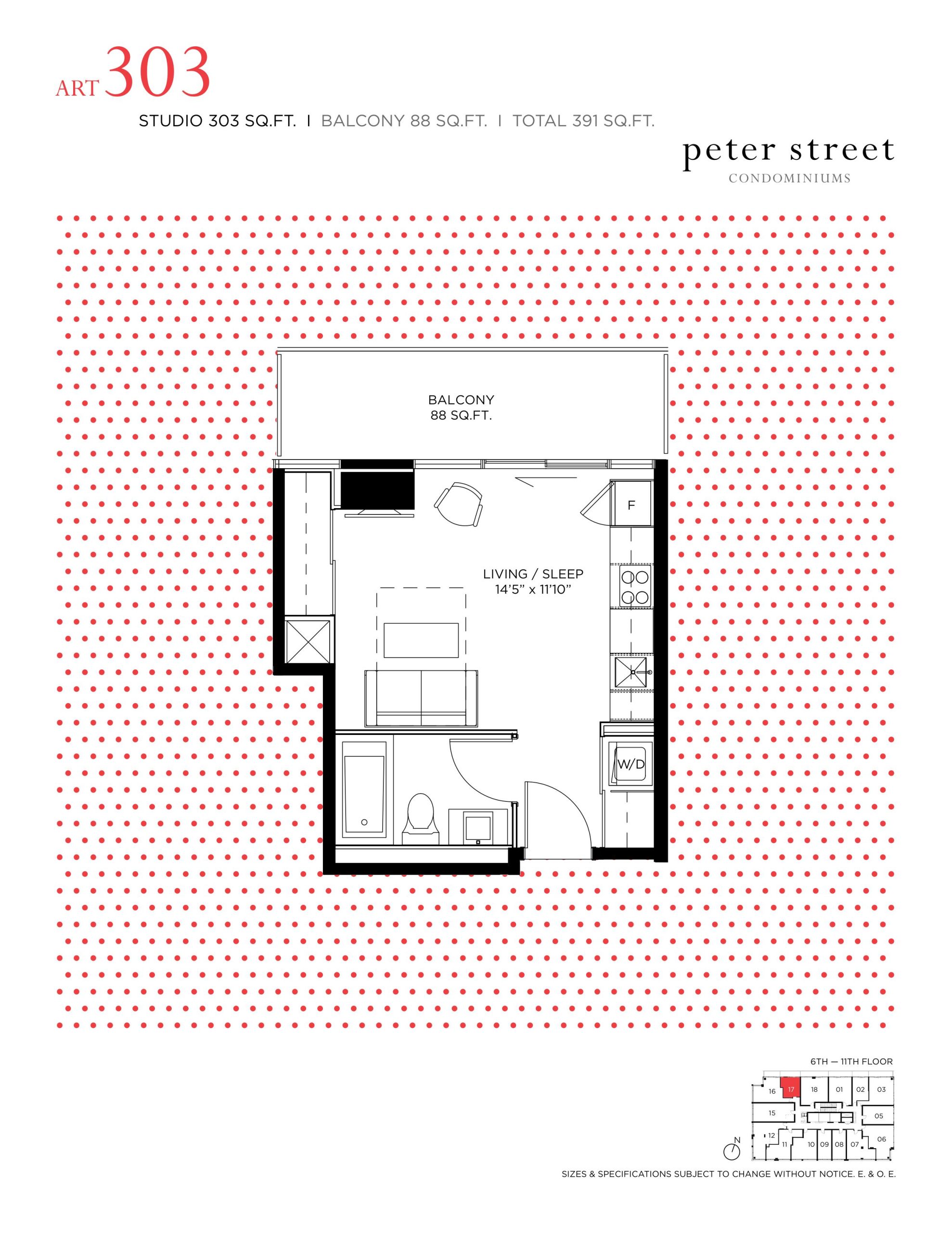Art 303 floor plan