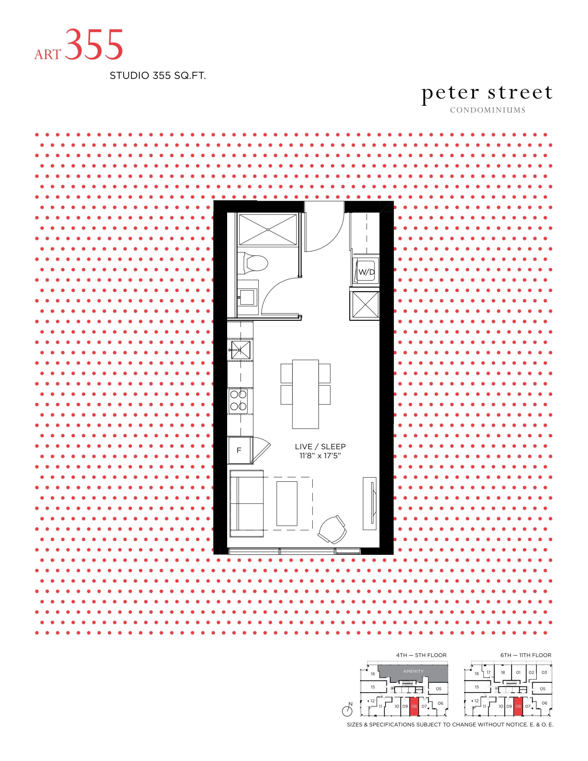 Art 355 floor plan