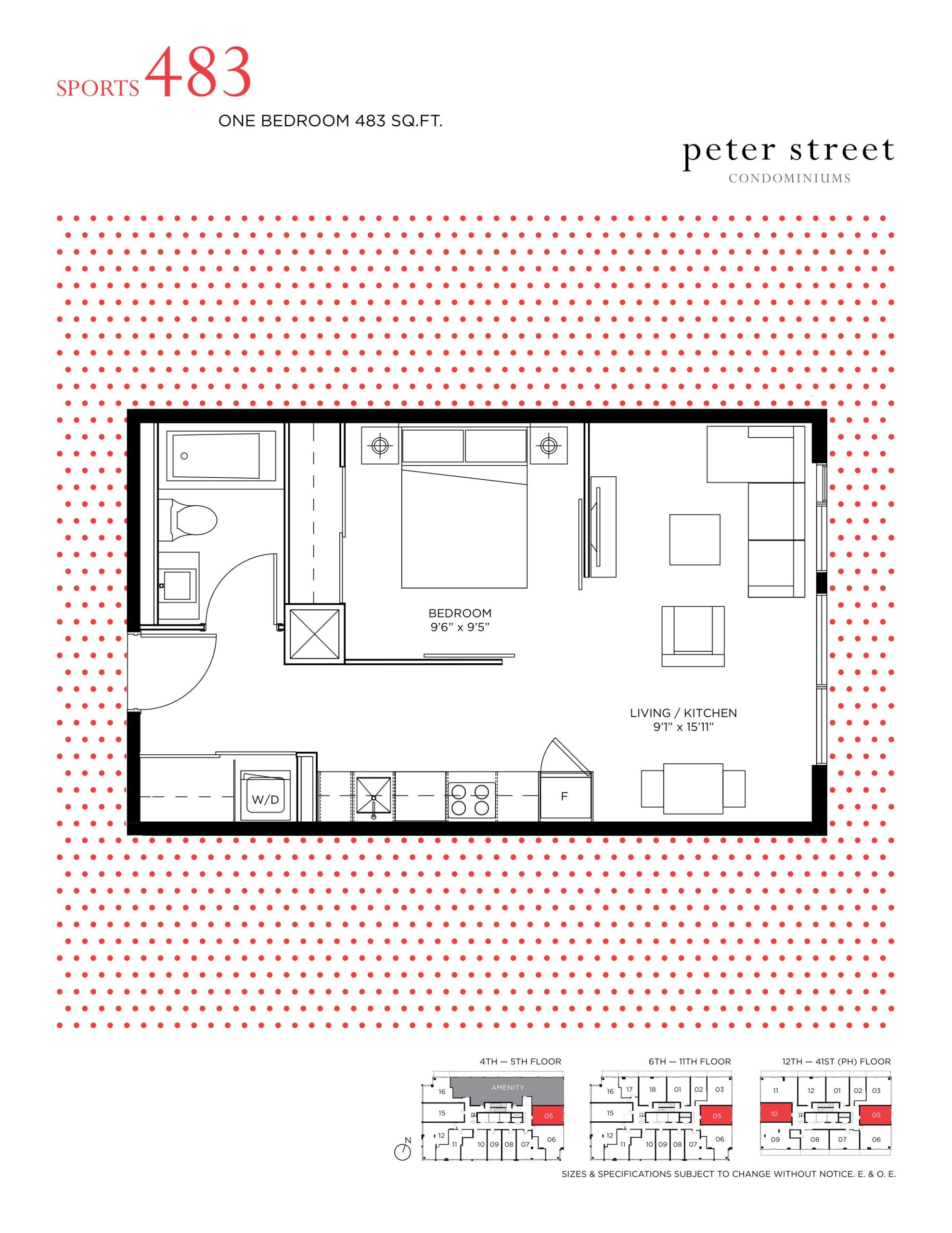 Sports 483 floor plan