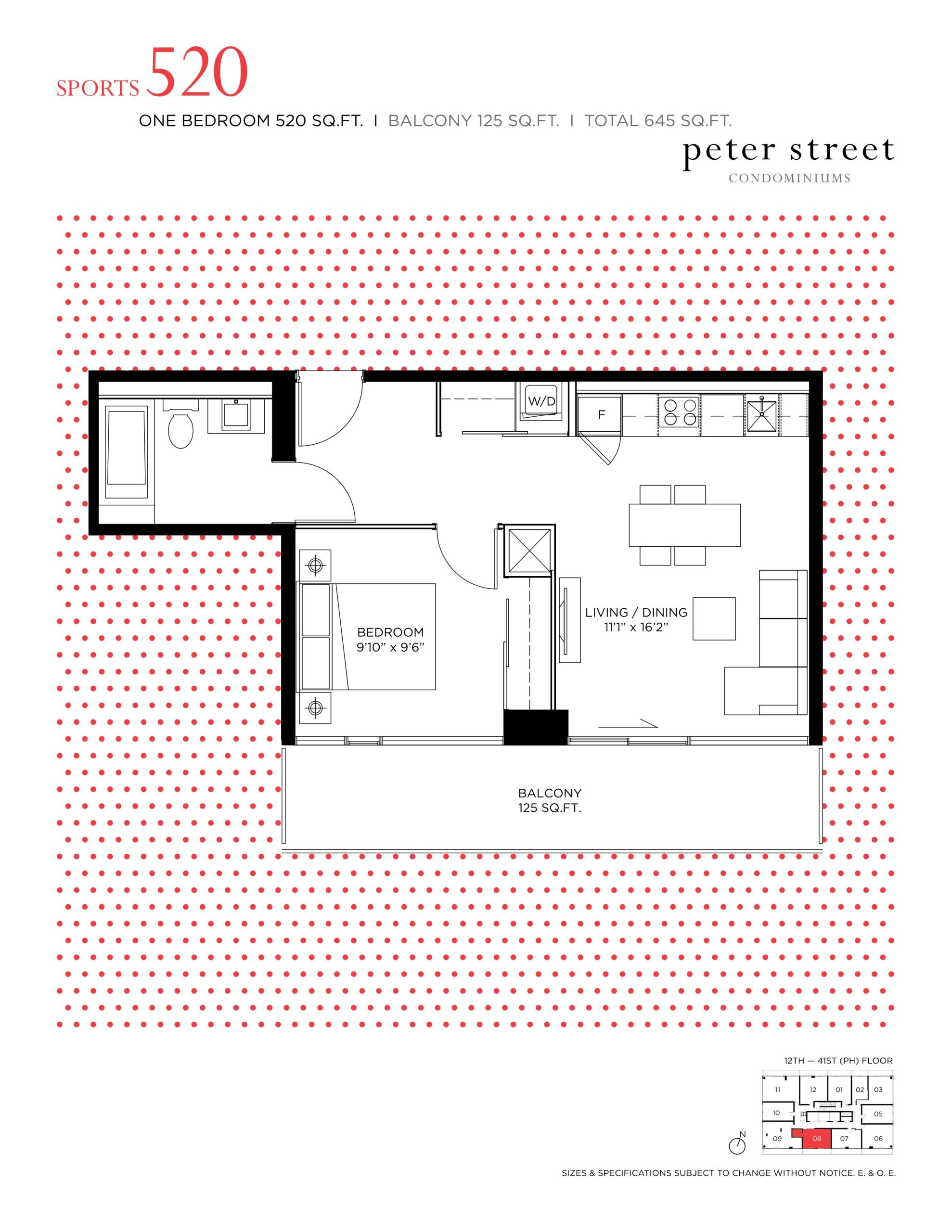 Sports 520 floor plan