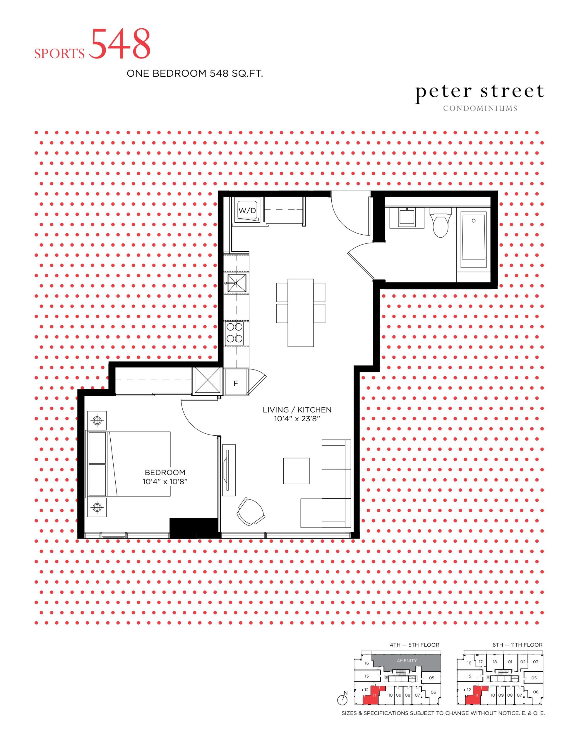 Sports 548 floor plan