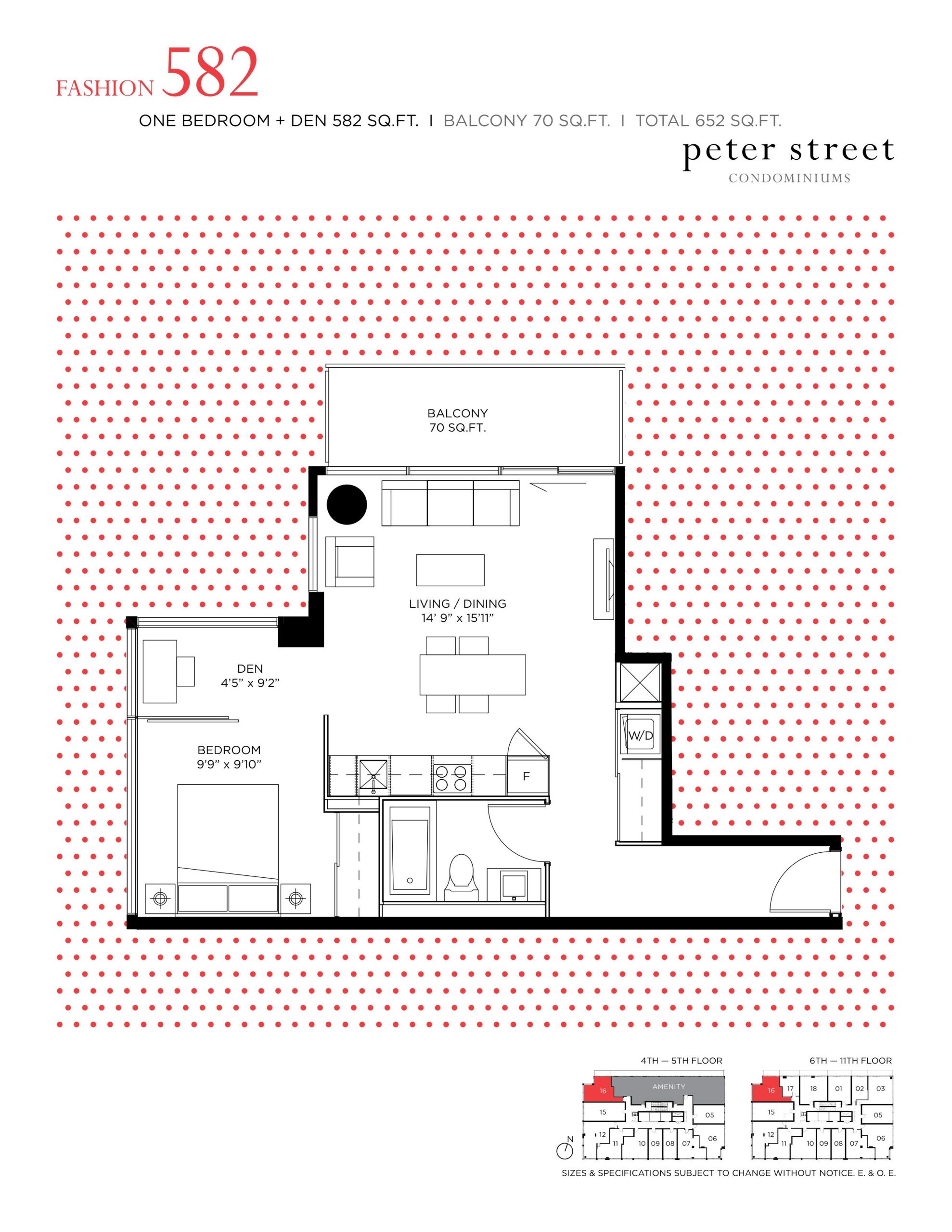 Fashion 582 floor plan