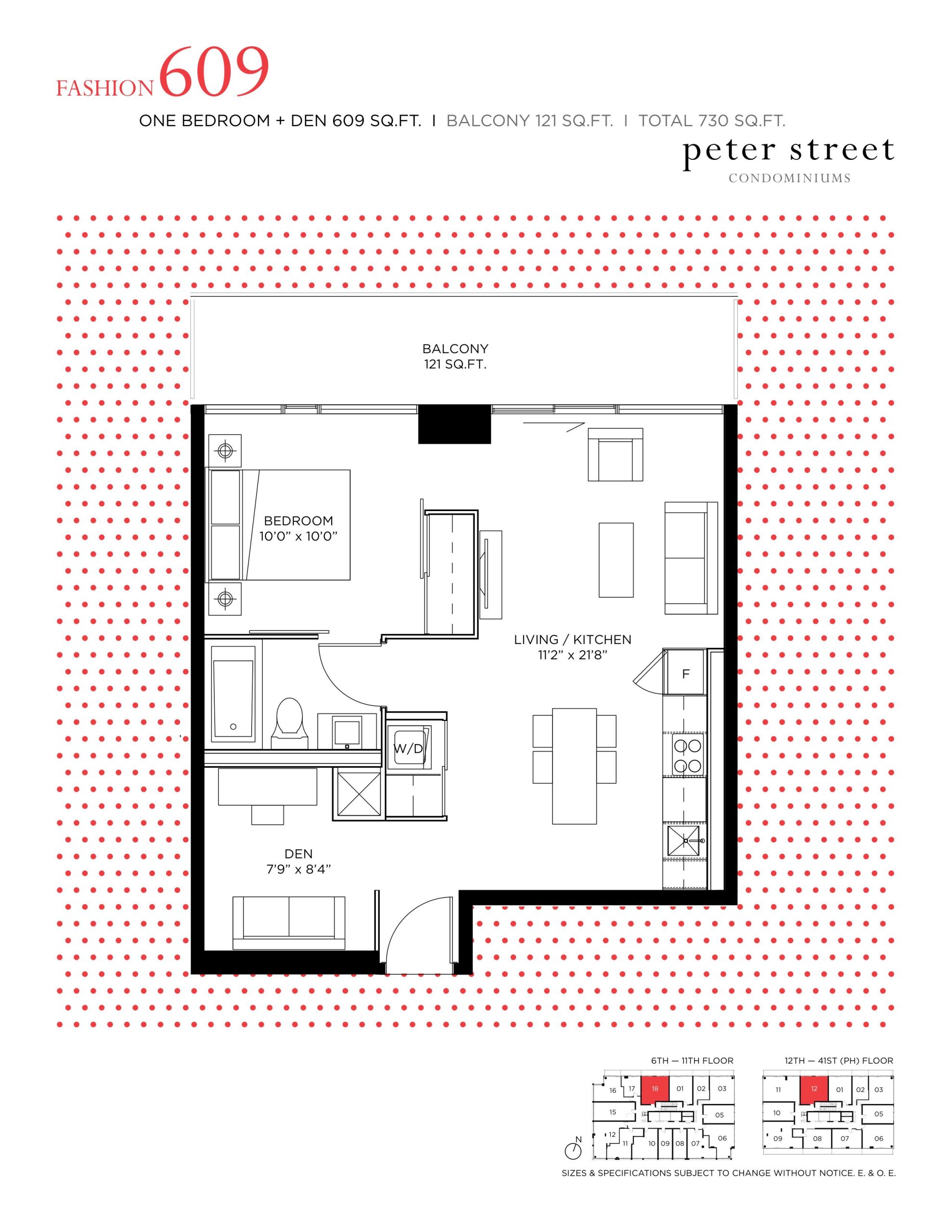 Fashion 609 floor plan