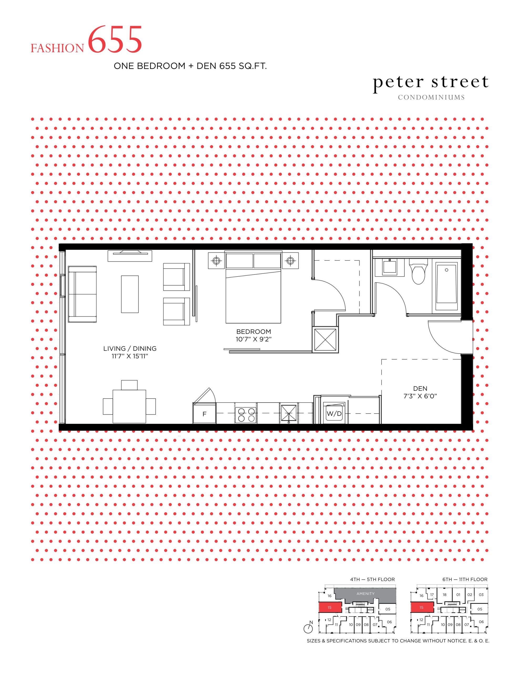 Fashion 655 floor plan