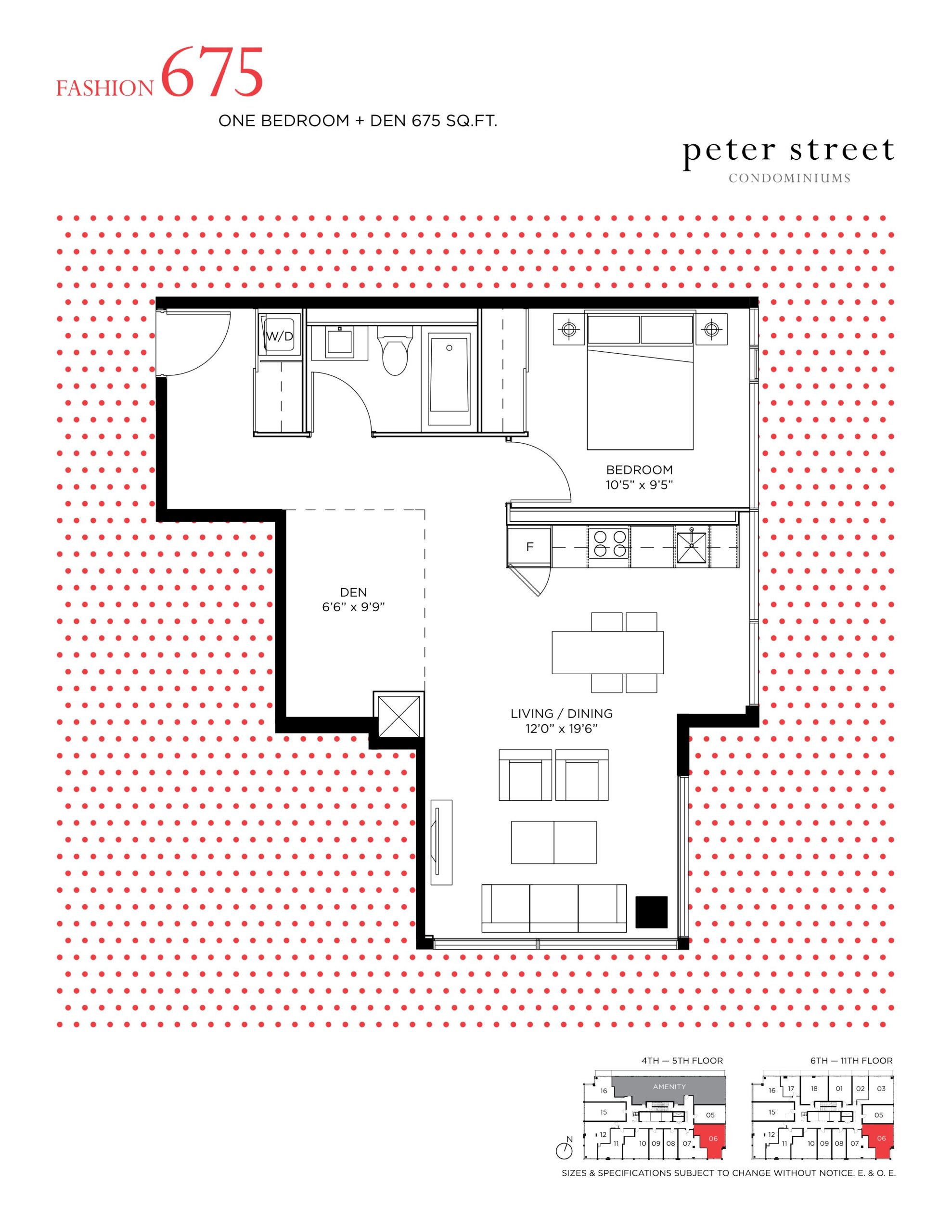 Fashion 675 floor plan