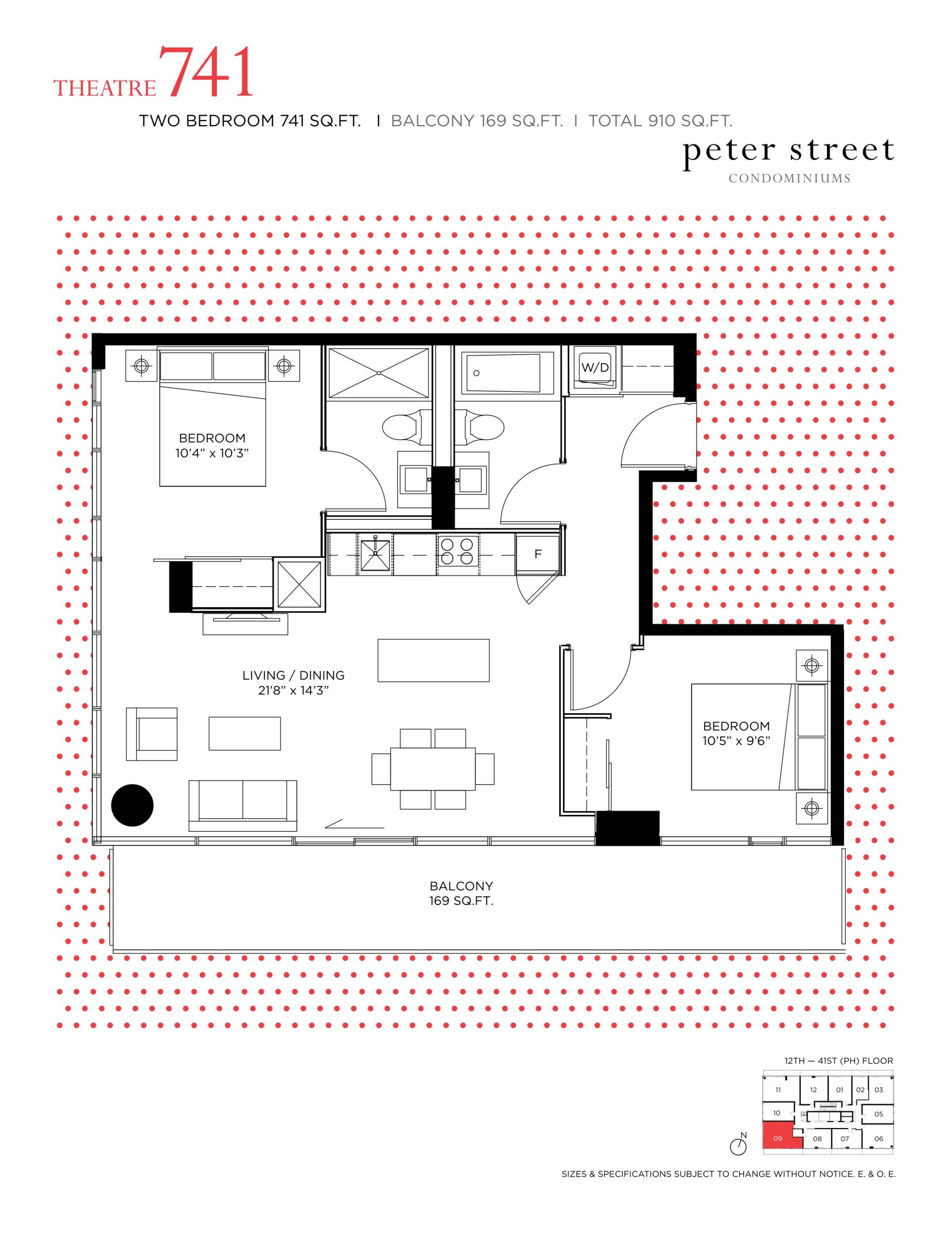 Theatre 741 floor plan