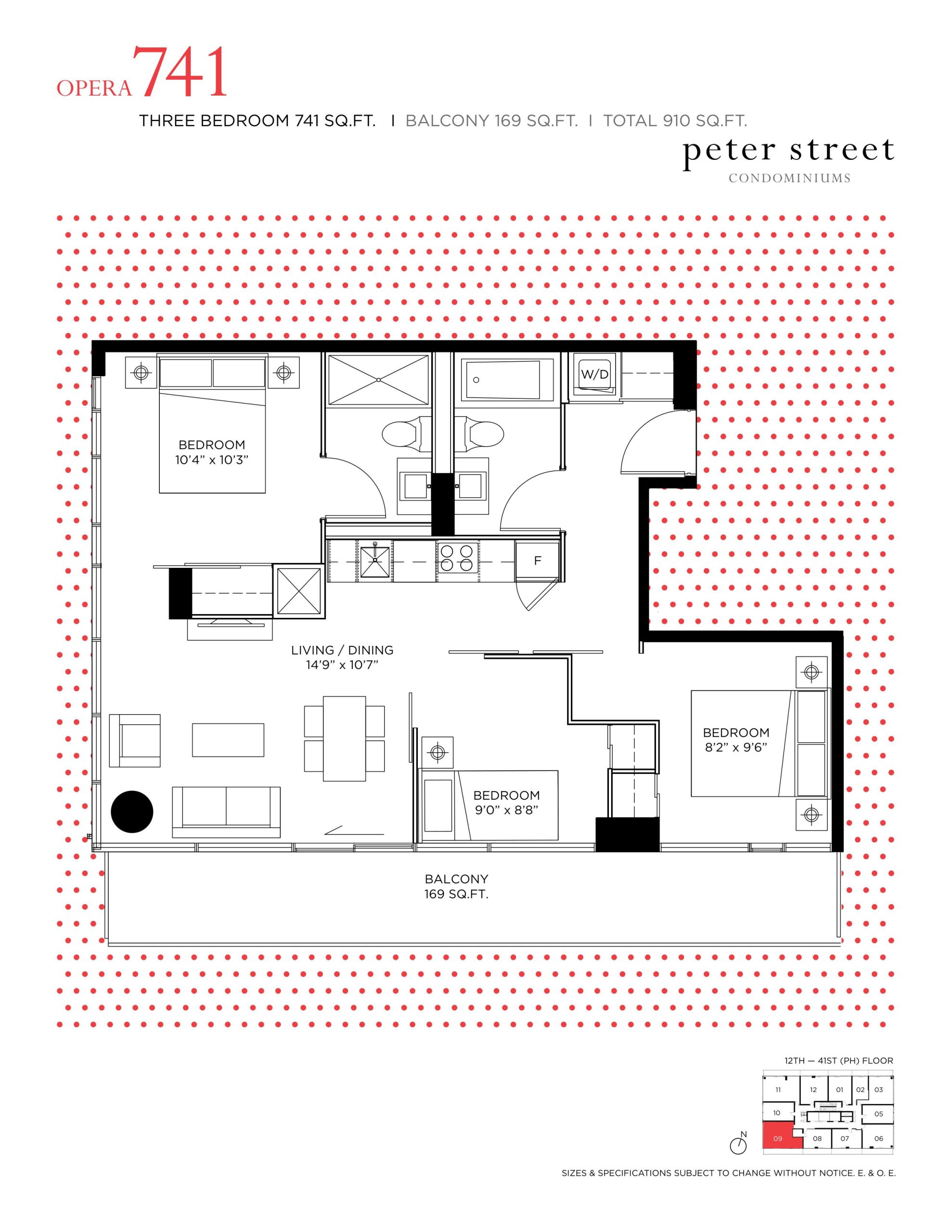 Opera 741 floor plan