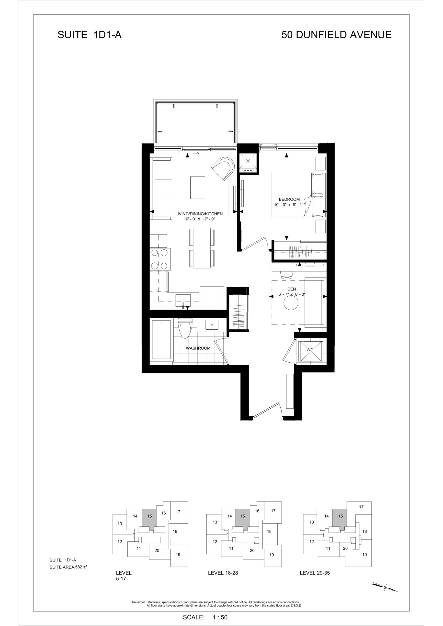 1D1-A floor plan