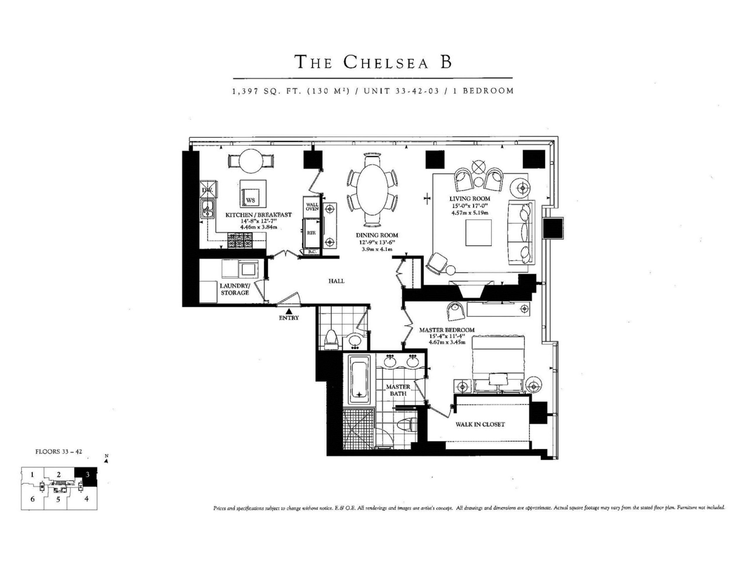 The Chelsea B floor plan