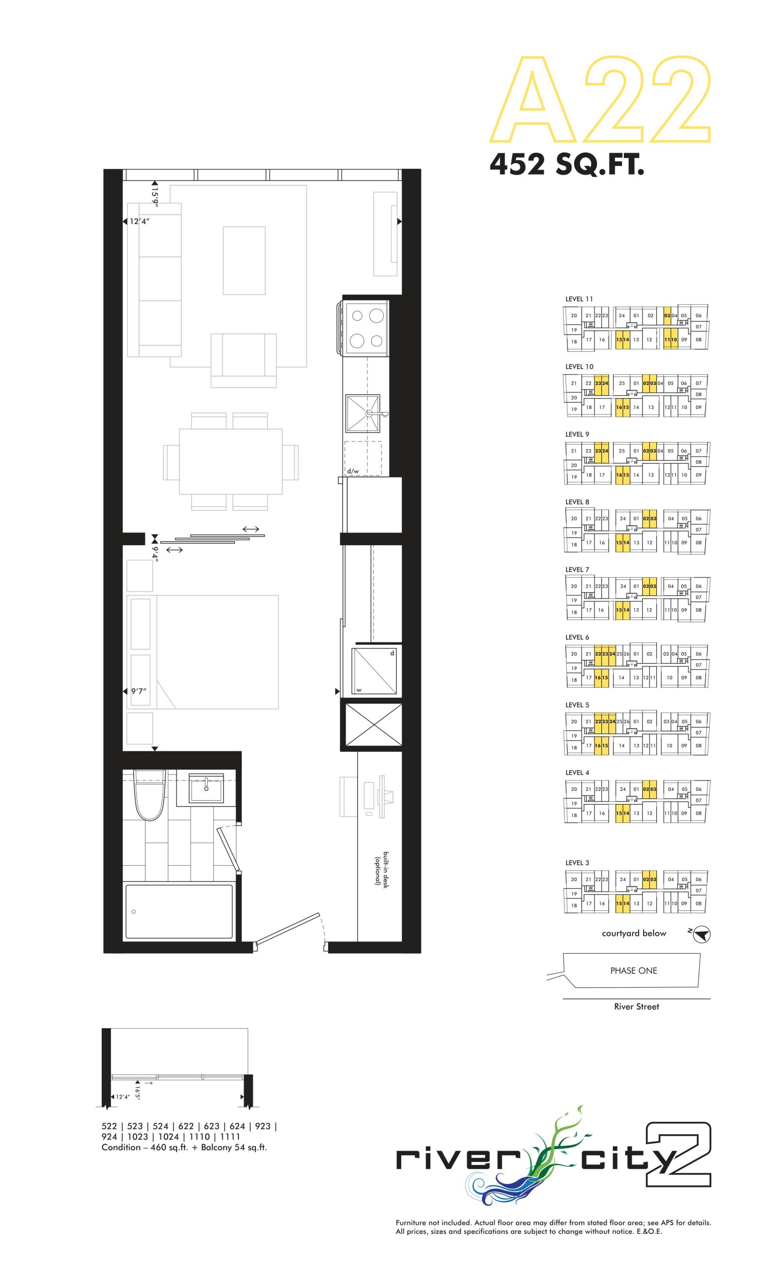 A22 floor plan
