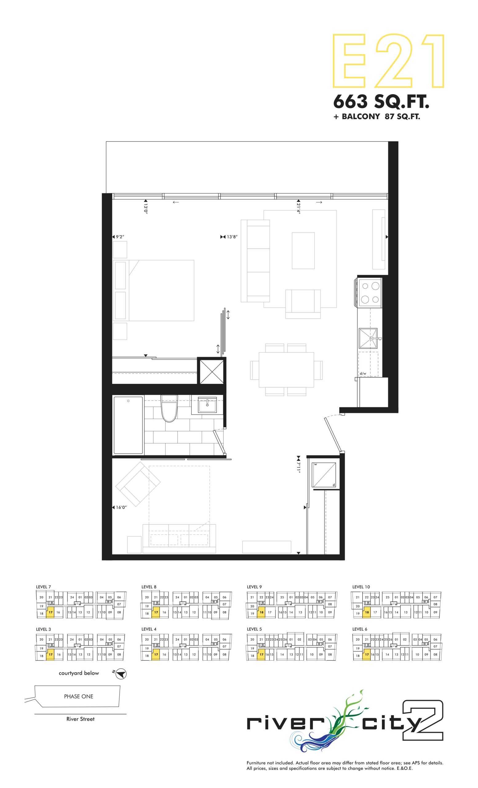 E21 floor plan