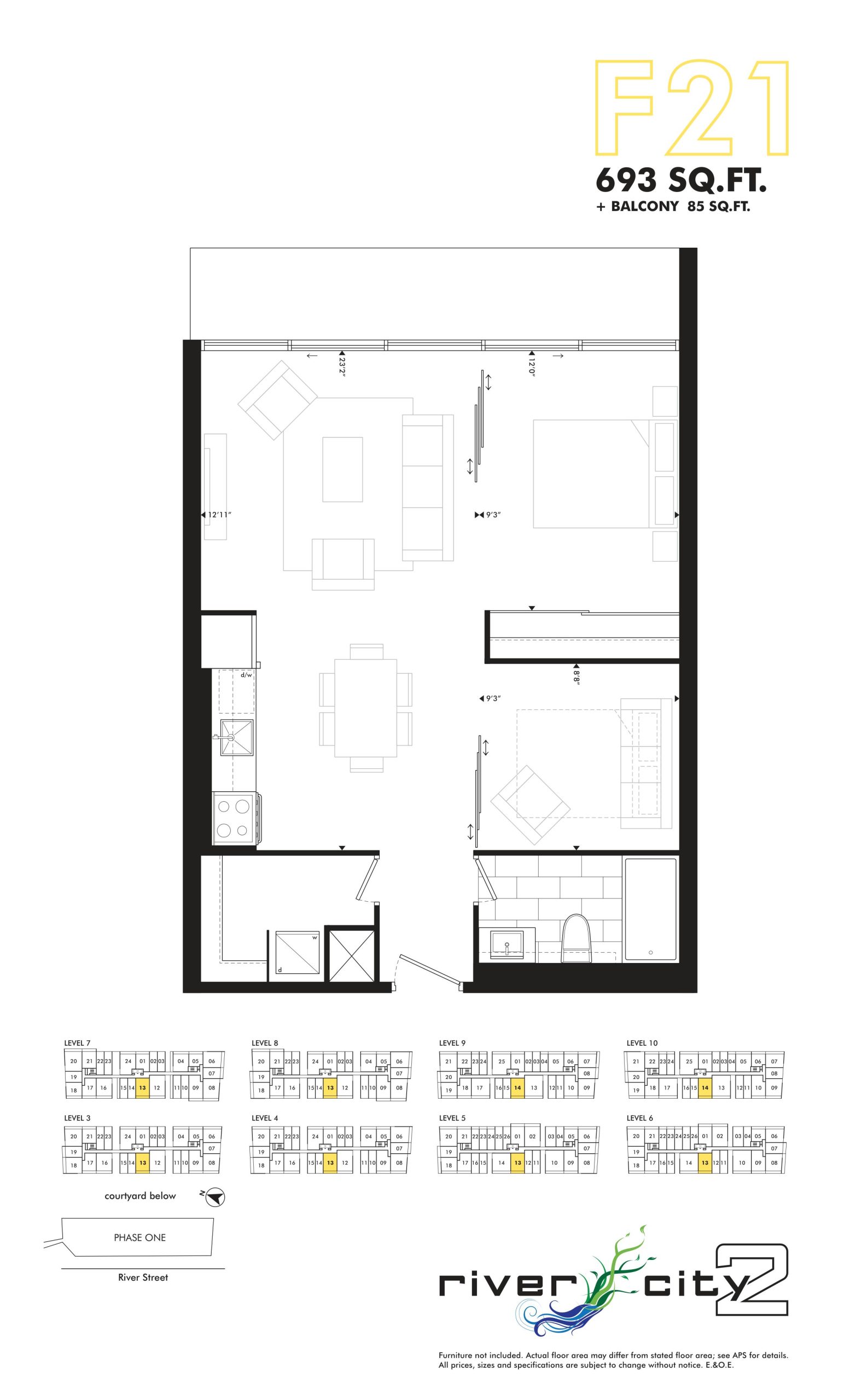 F21 floor plan