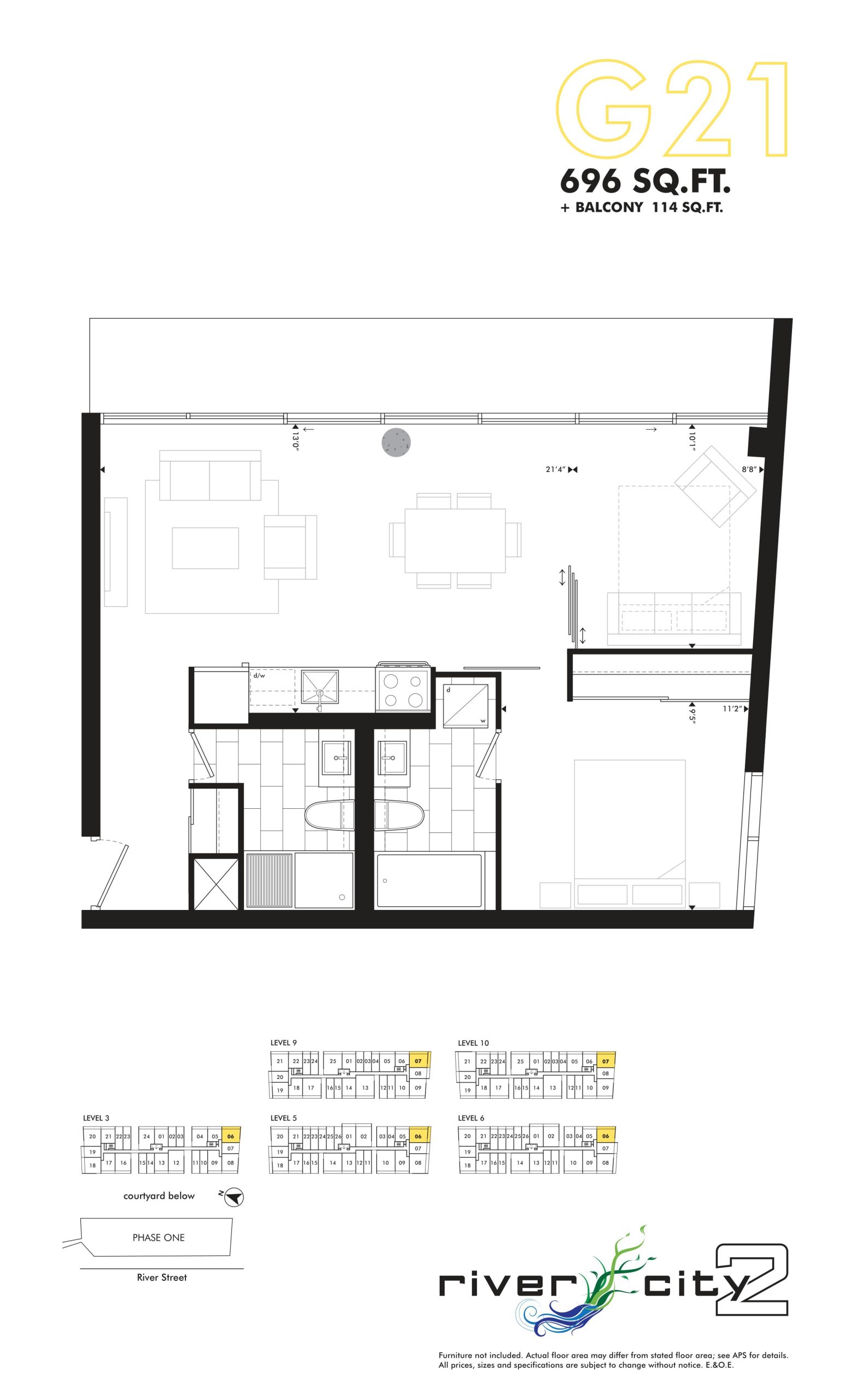 G21 floor plan