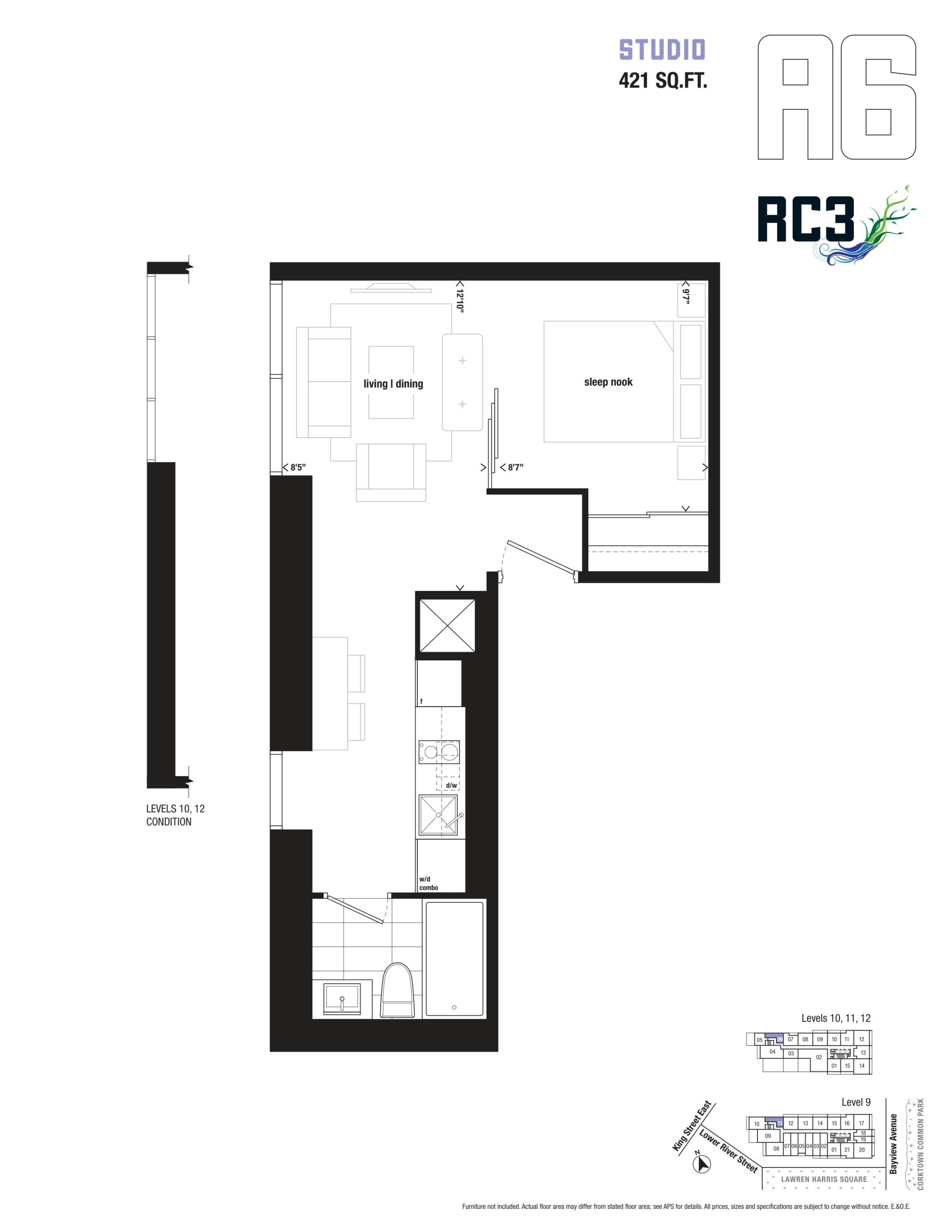 A6 floor plan