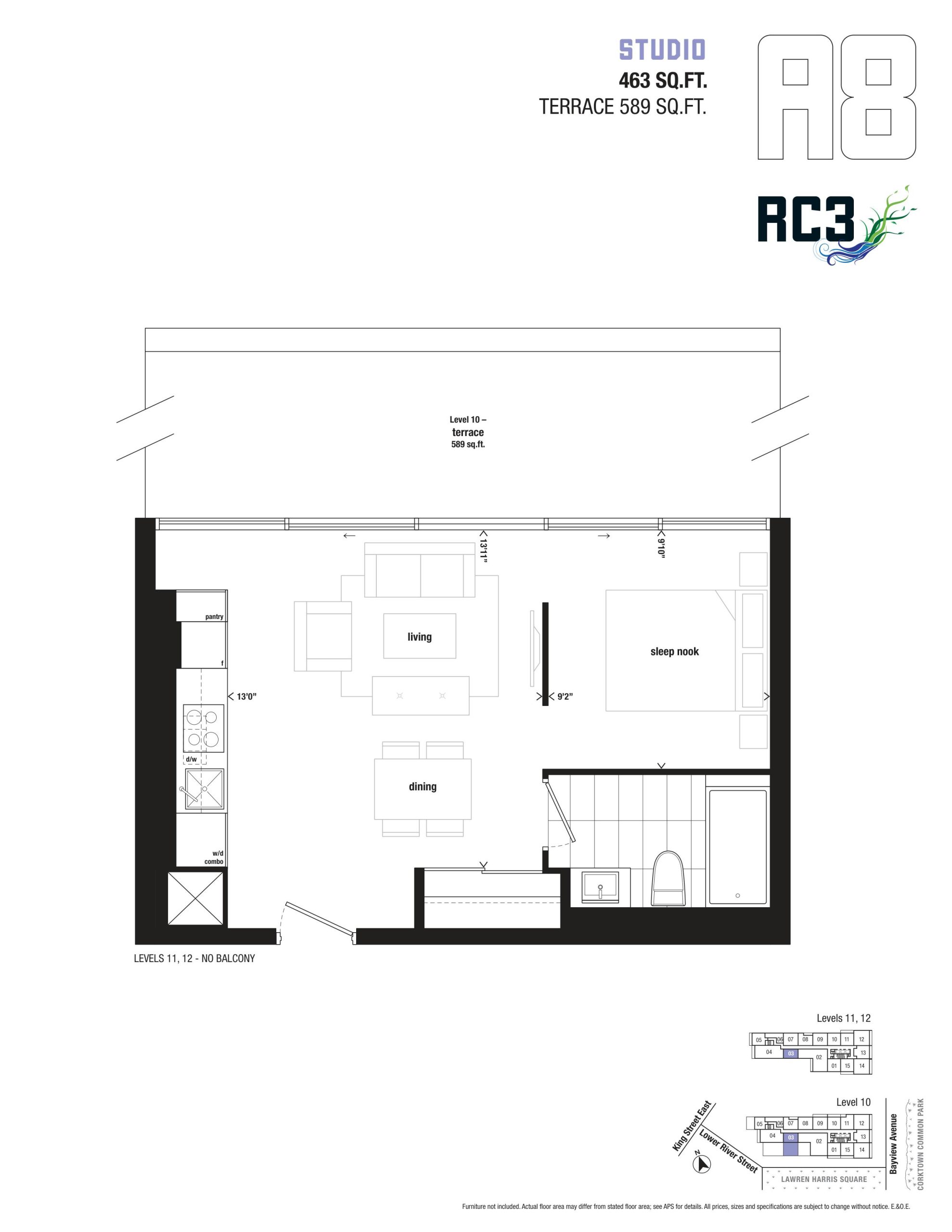 A8 floor plan