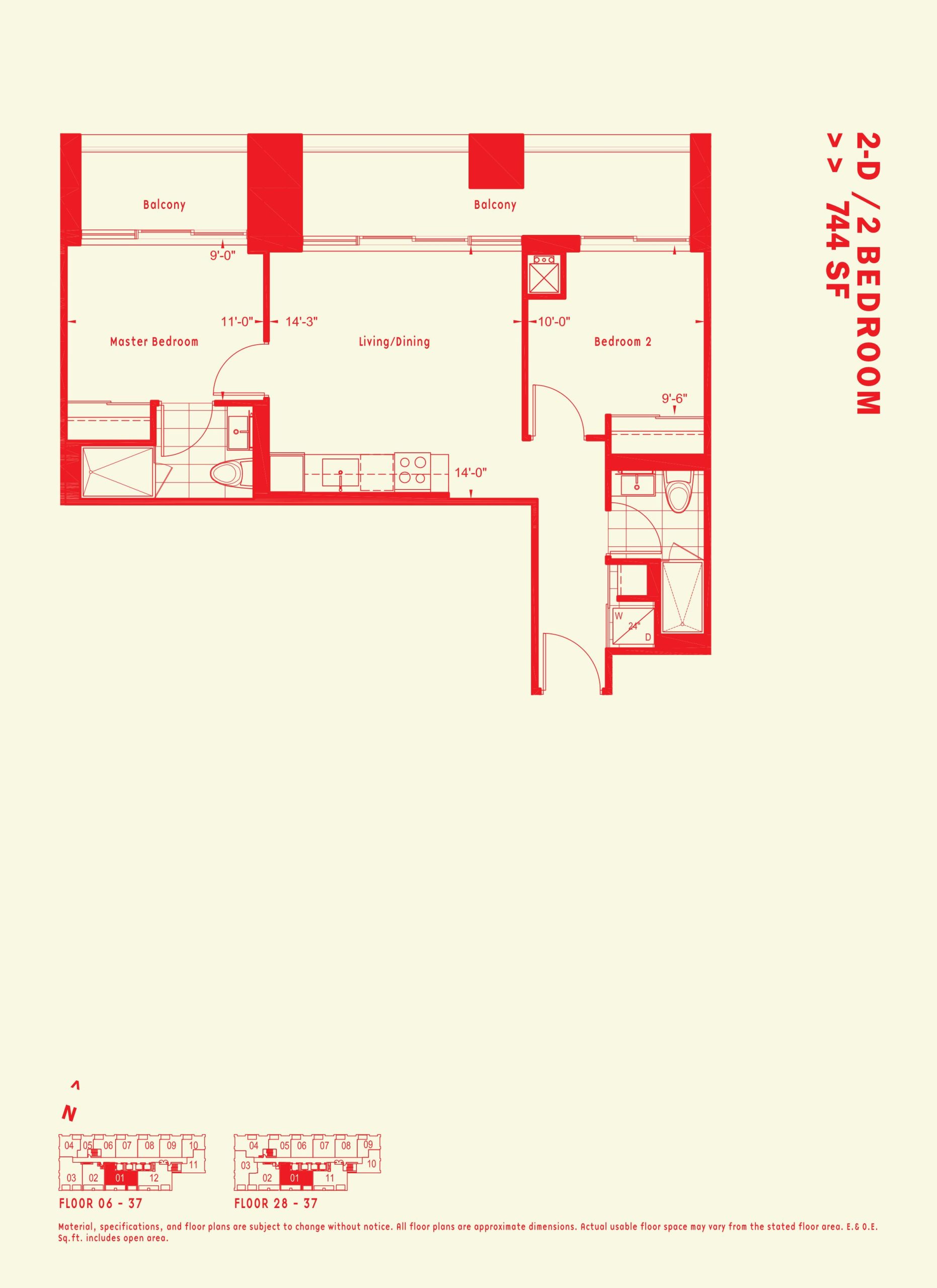 2-D floor plan