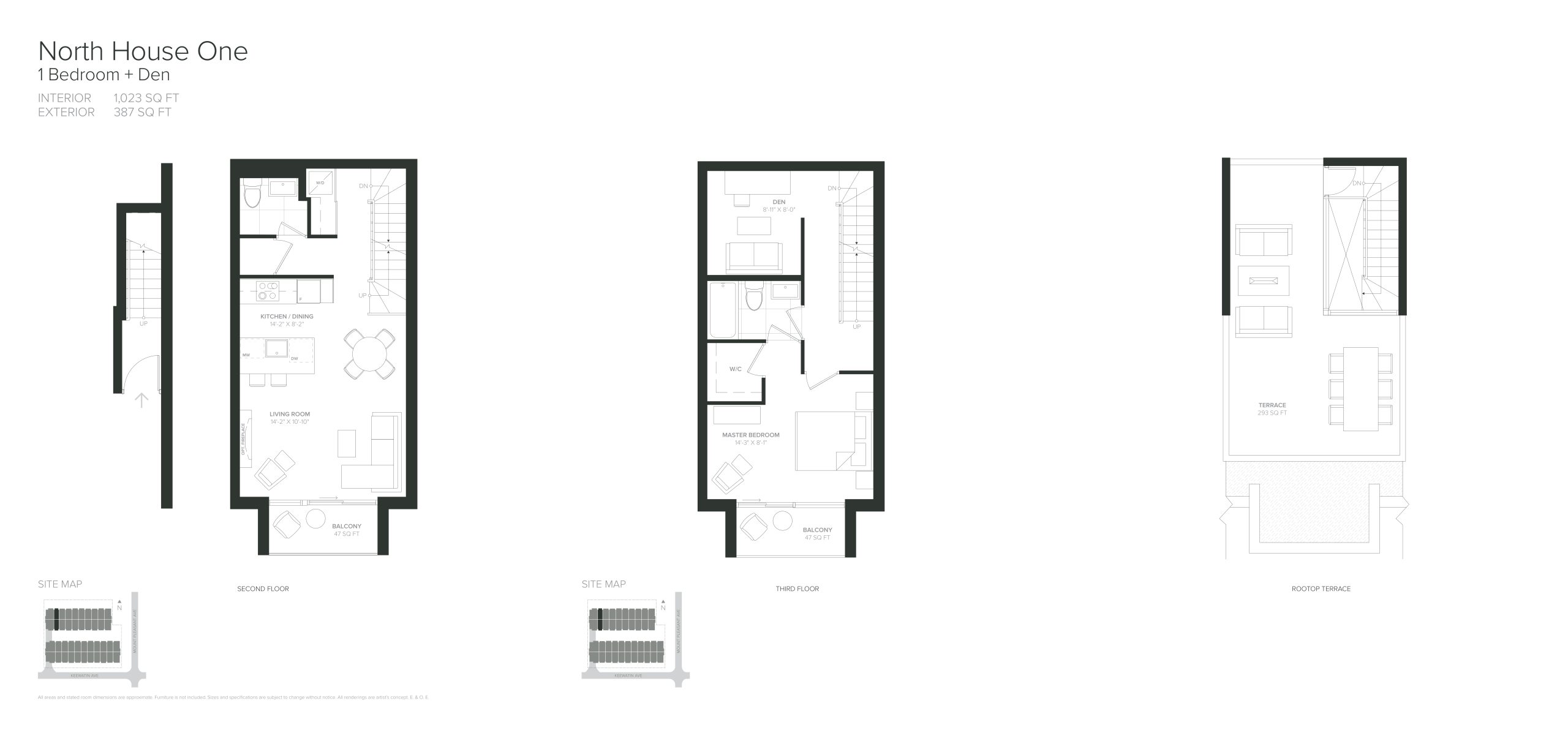 North House One floor plan