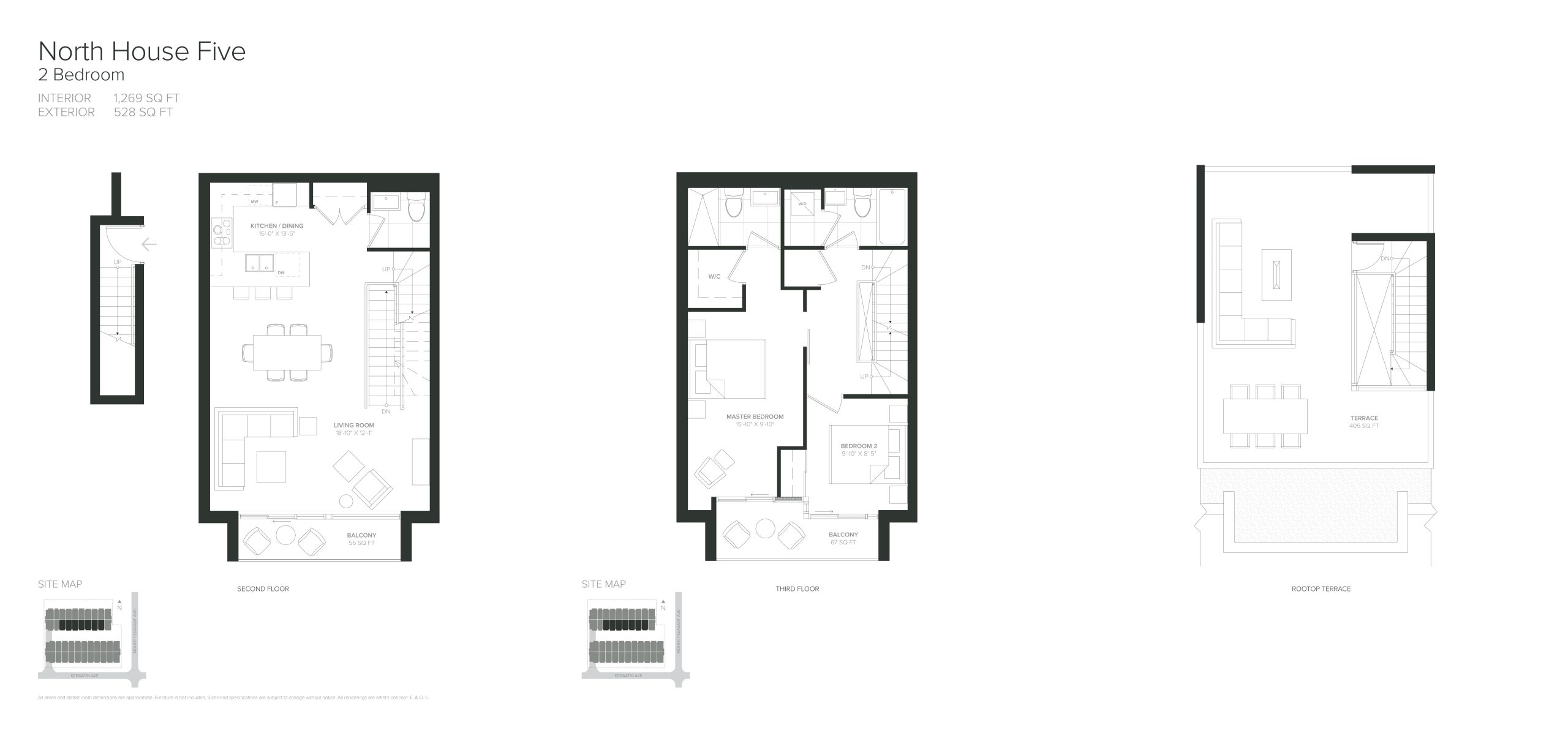 North House Five floor plan