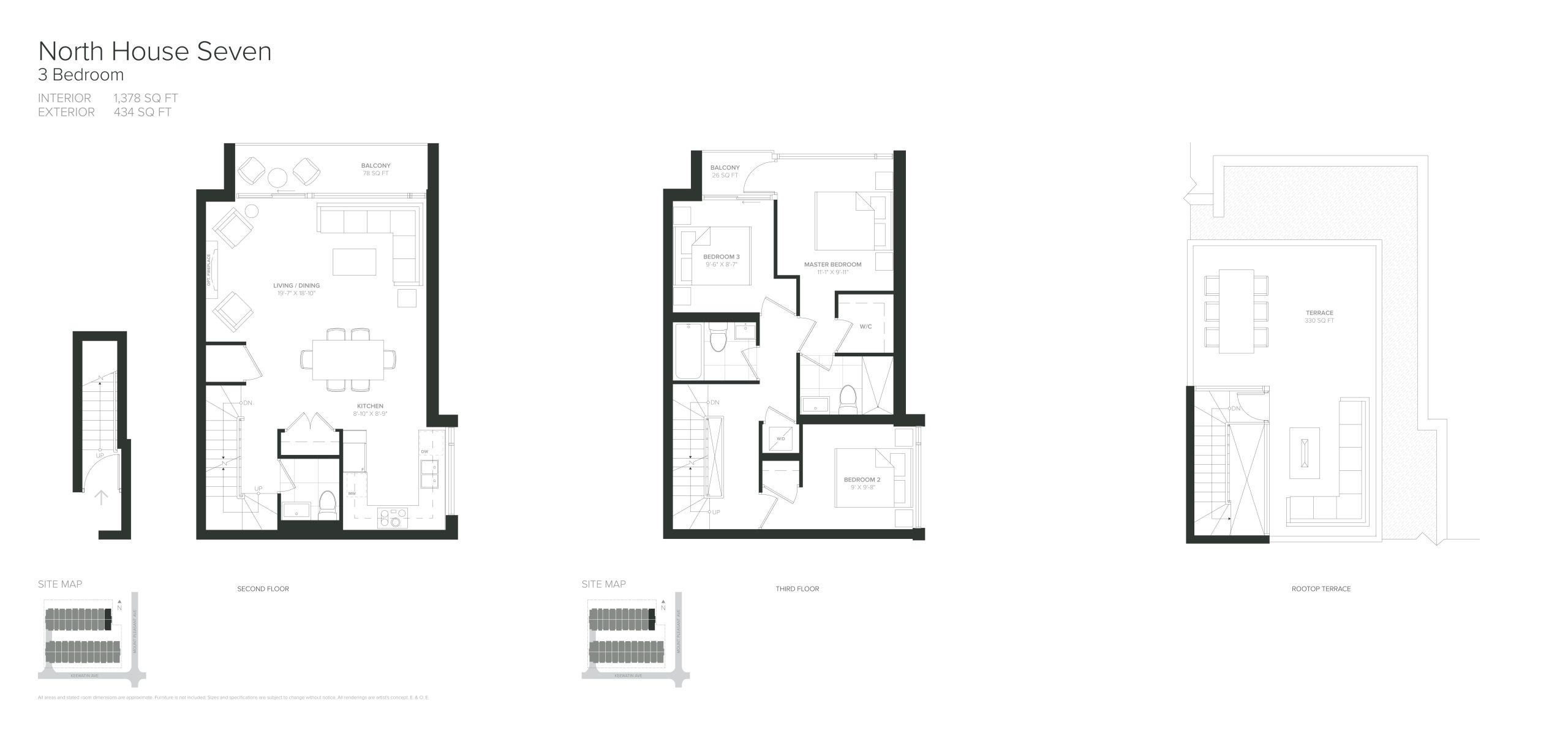 North House Seven floor plan