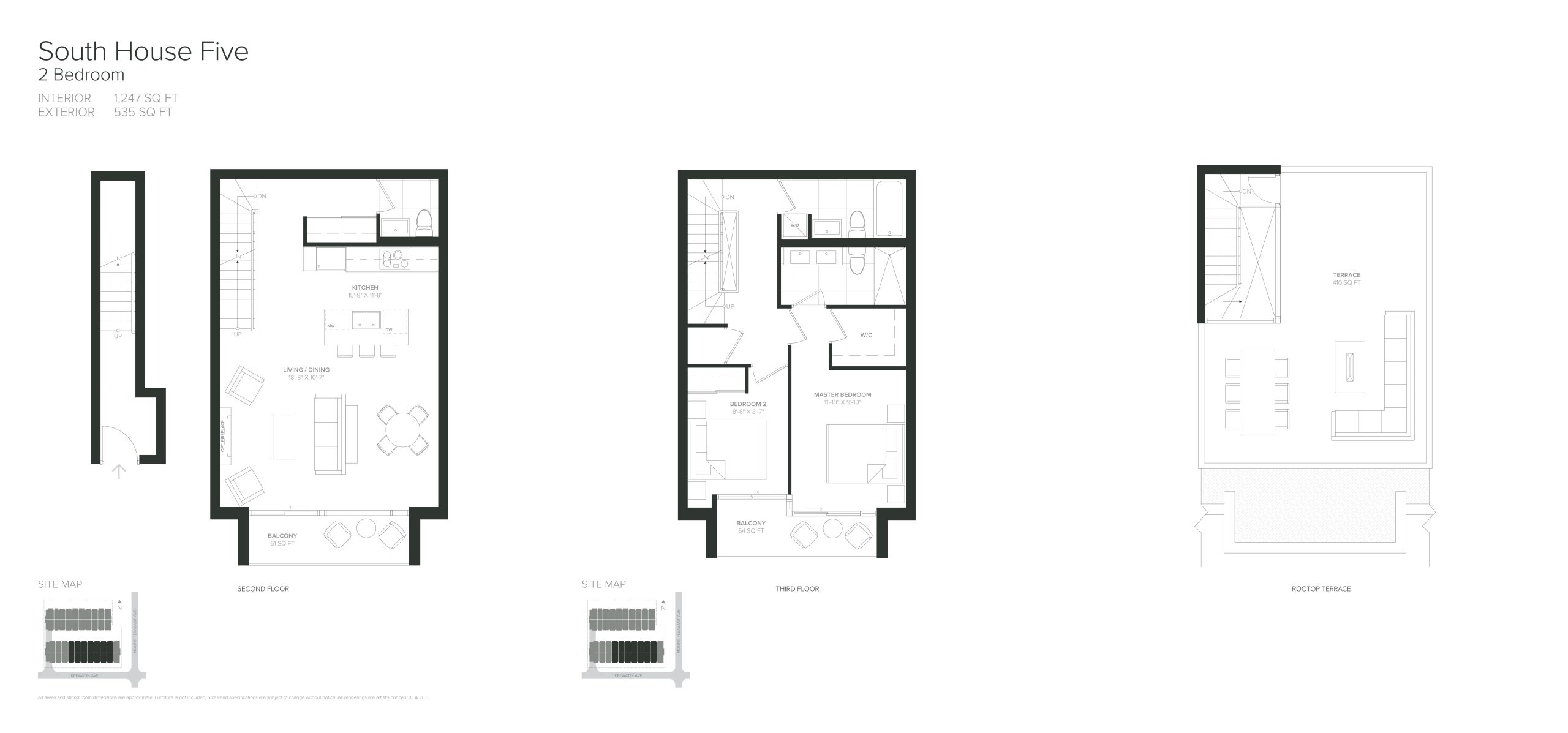 South House Five floor plan