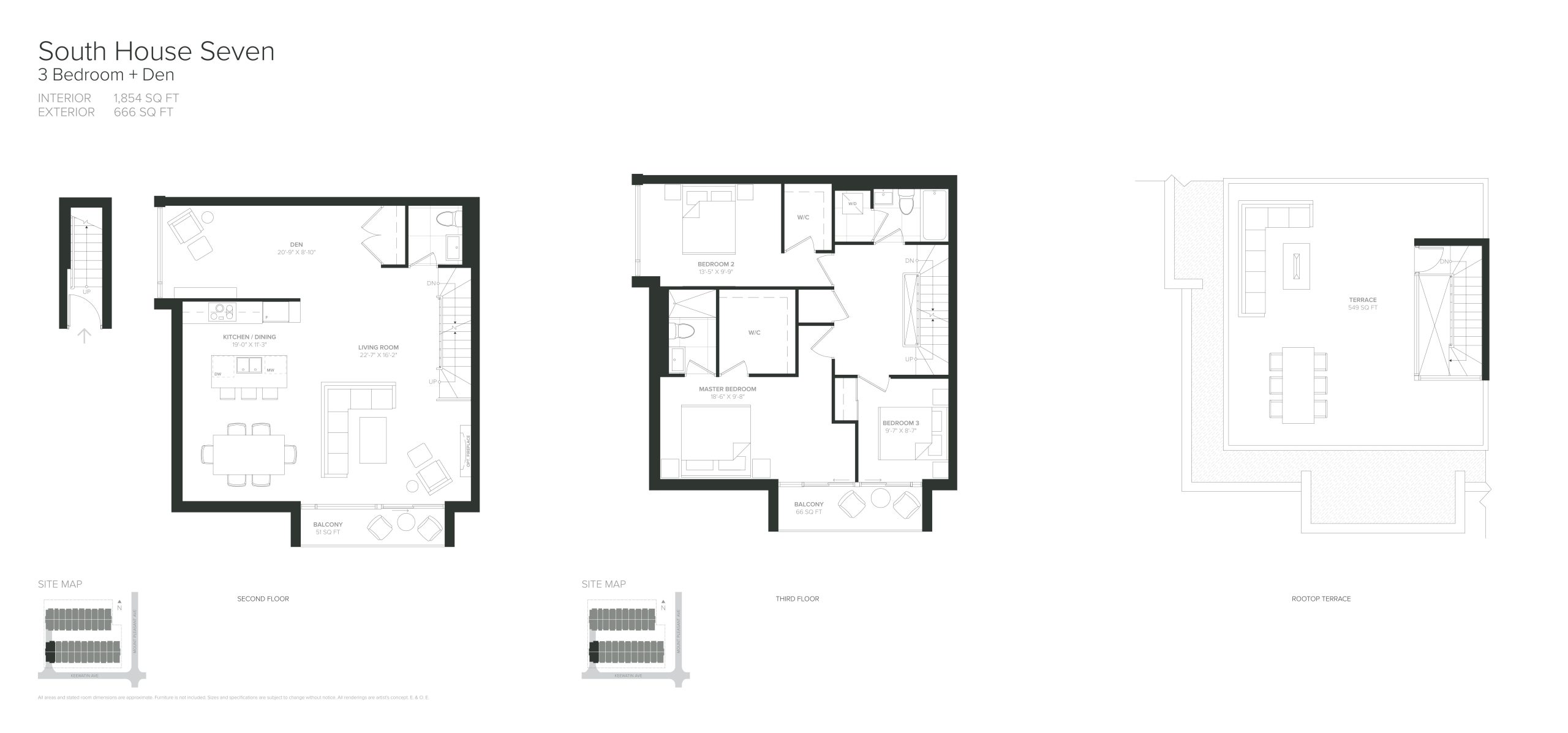 South House Seven floor plan