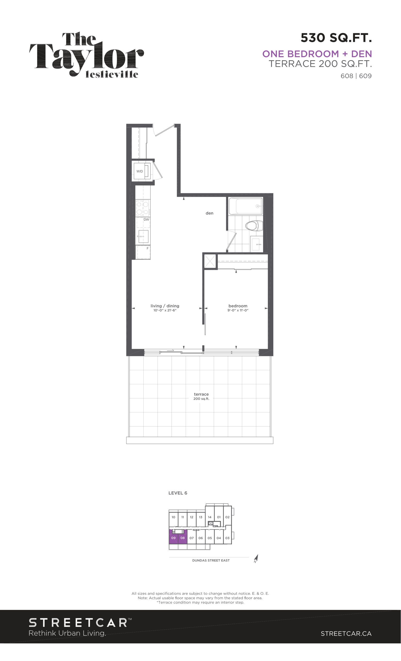 Taylor 530 floor plan