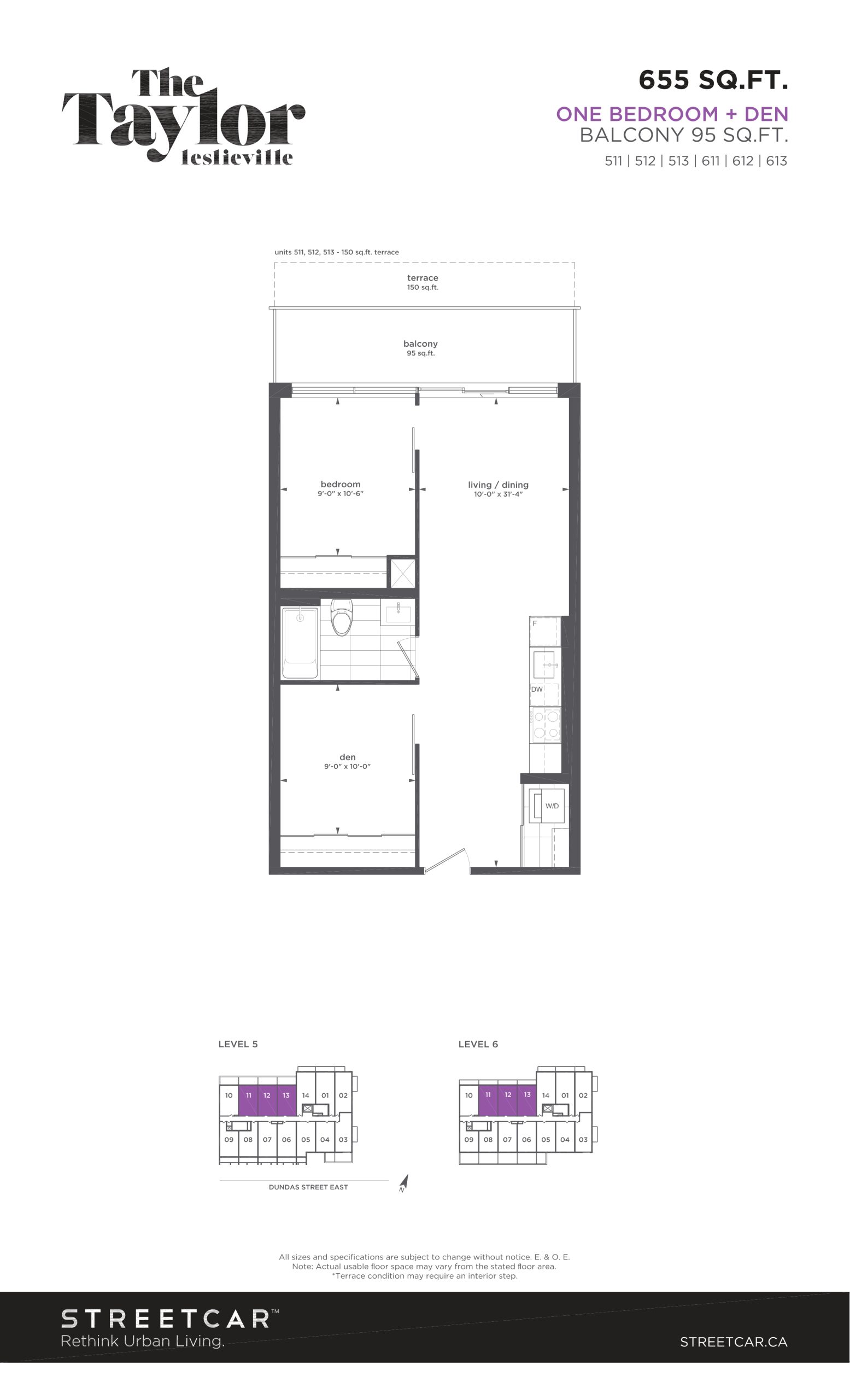 Taylor 655 floor plan