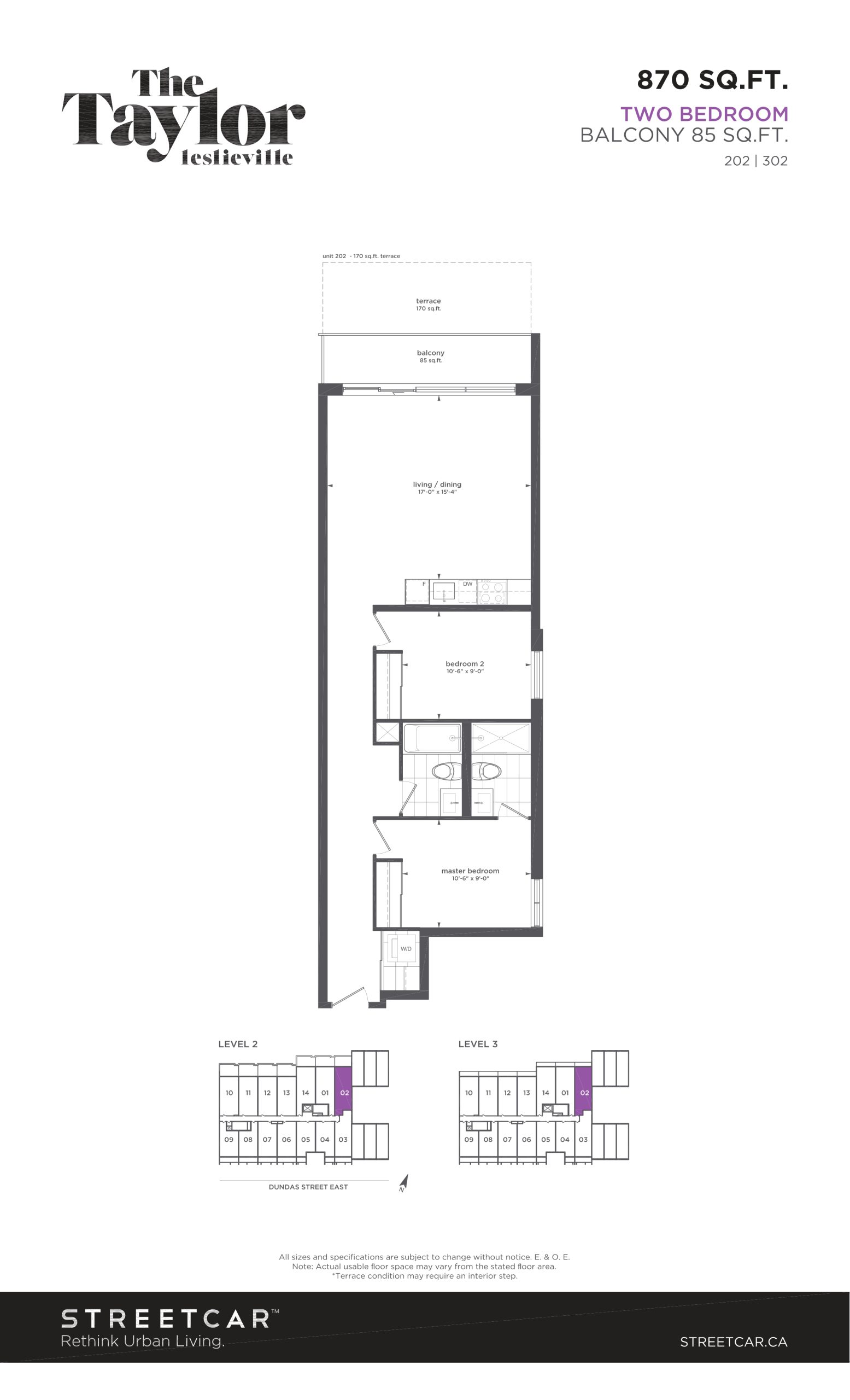 Taylor 870 floor plan