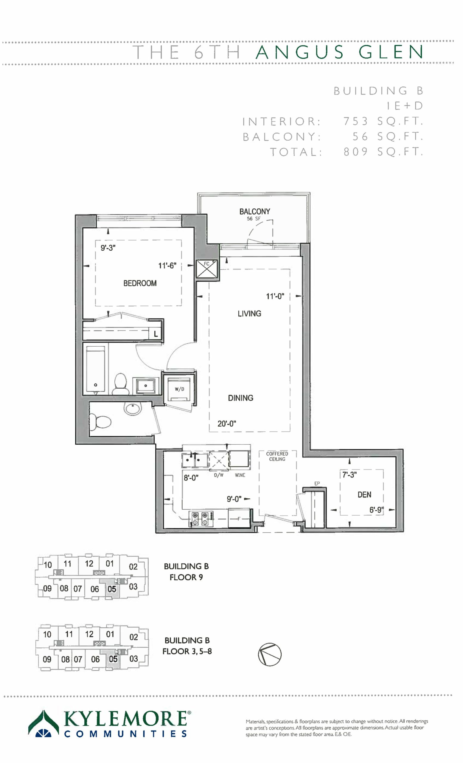 1E+D floor plan