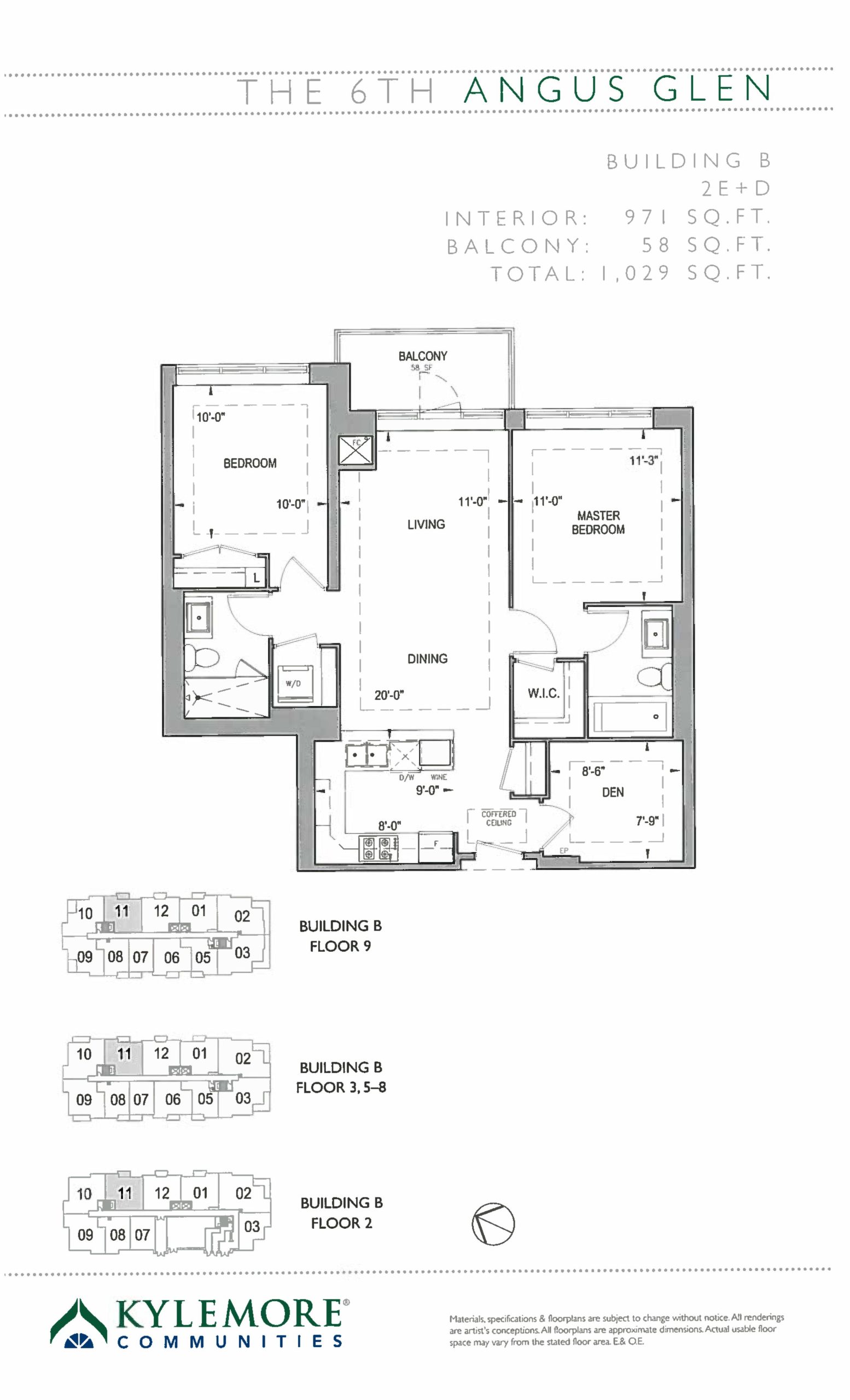 2E+D floor plan