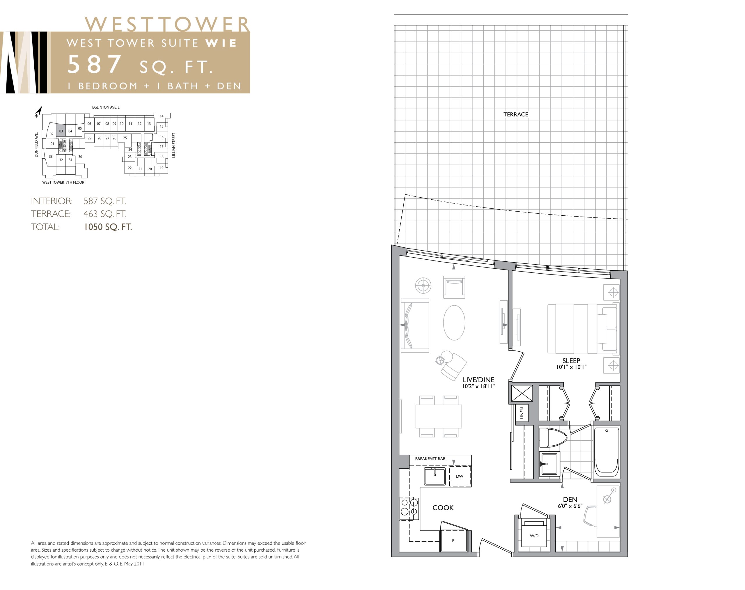 Suite WIE (Terrace) floor plan