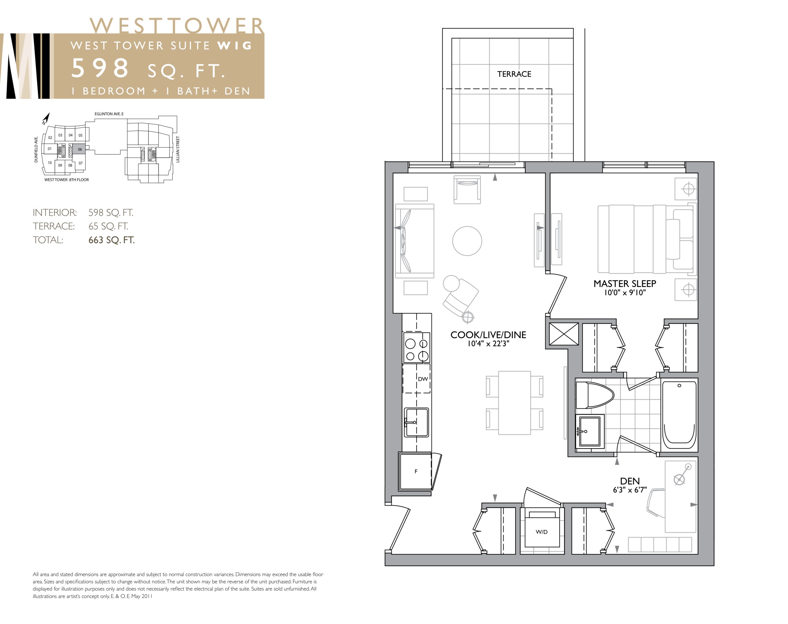 Suite WIG (Terrace) floor plan
