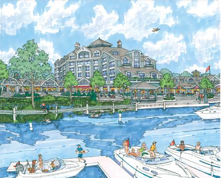The South Shore in Georgina — rendering 3