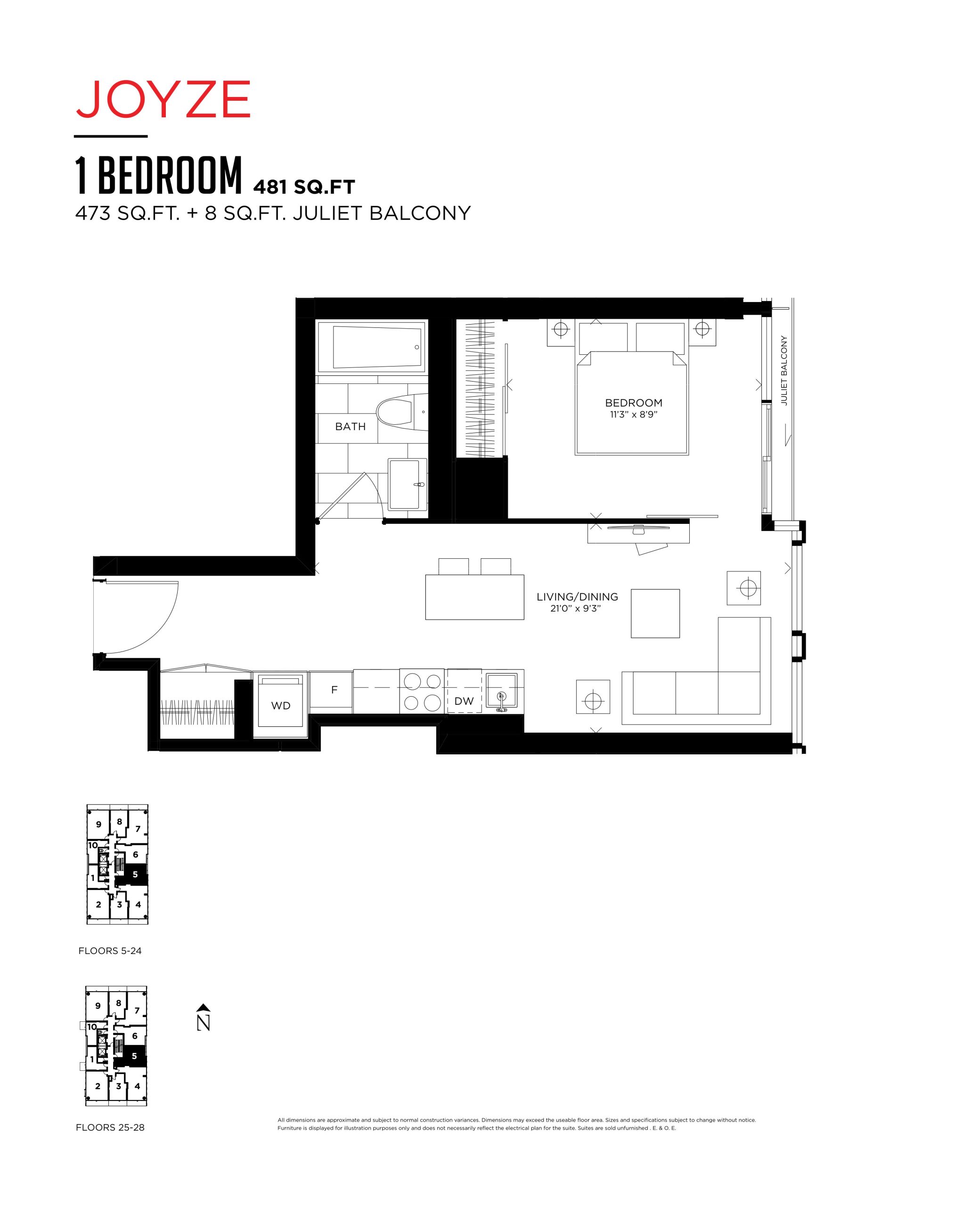 Joyze floor plan