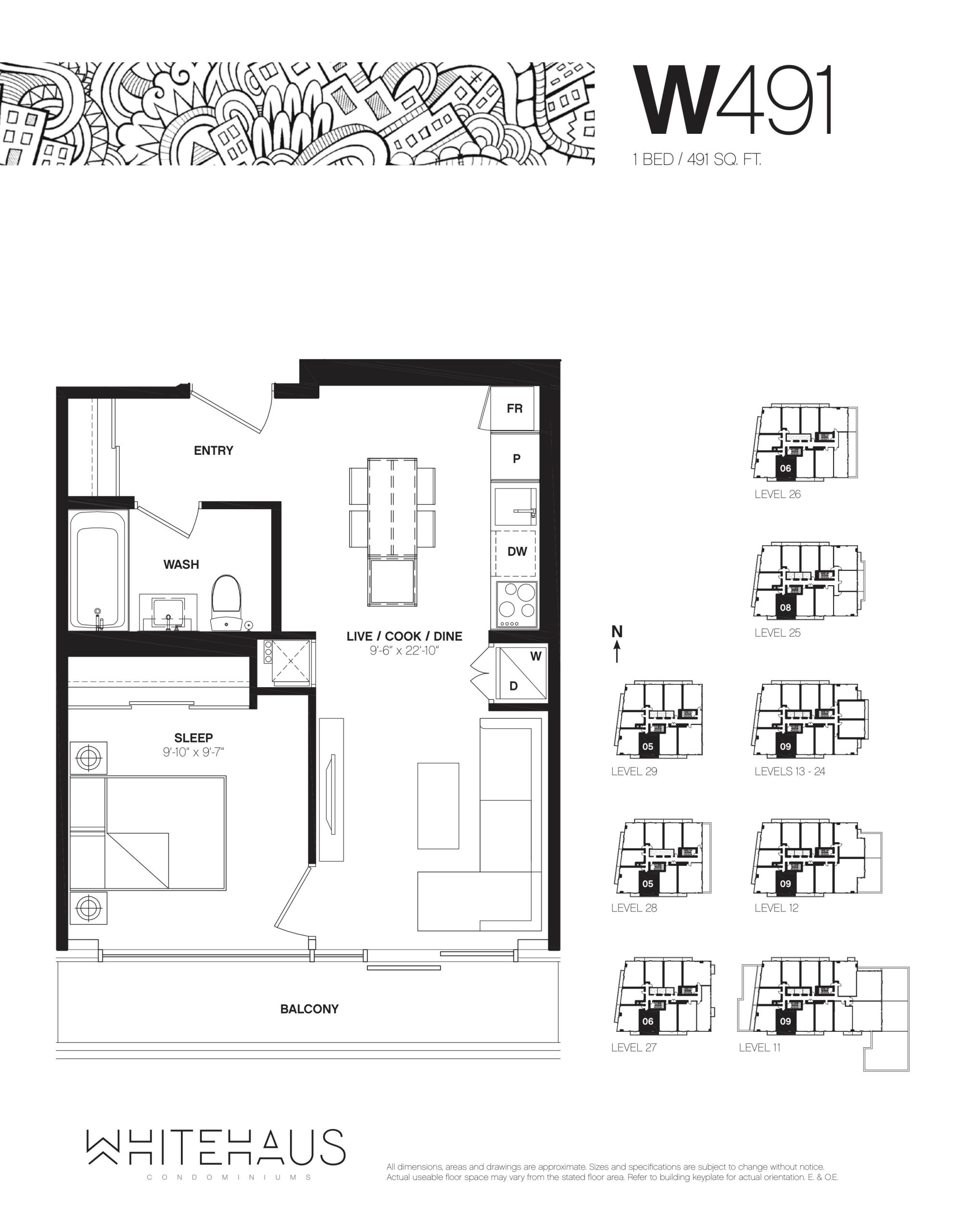 W491 floor plan