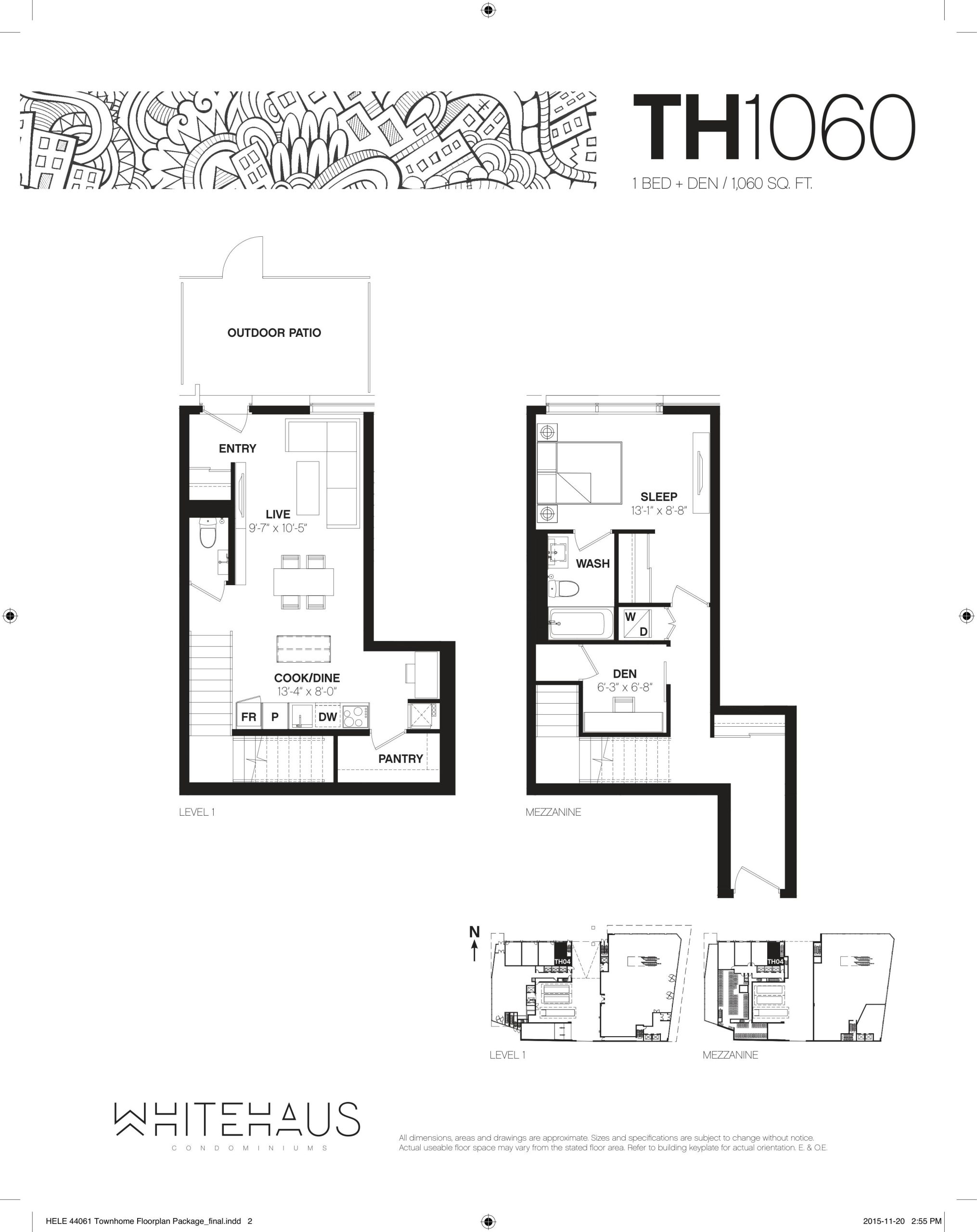TH1060 floor plan