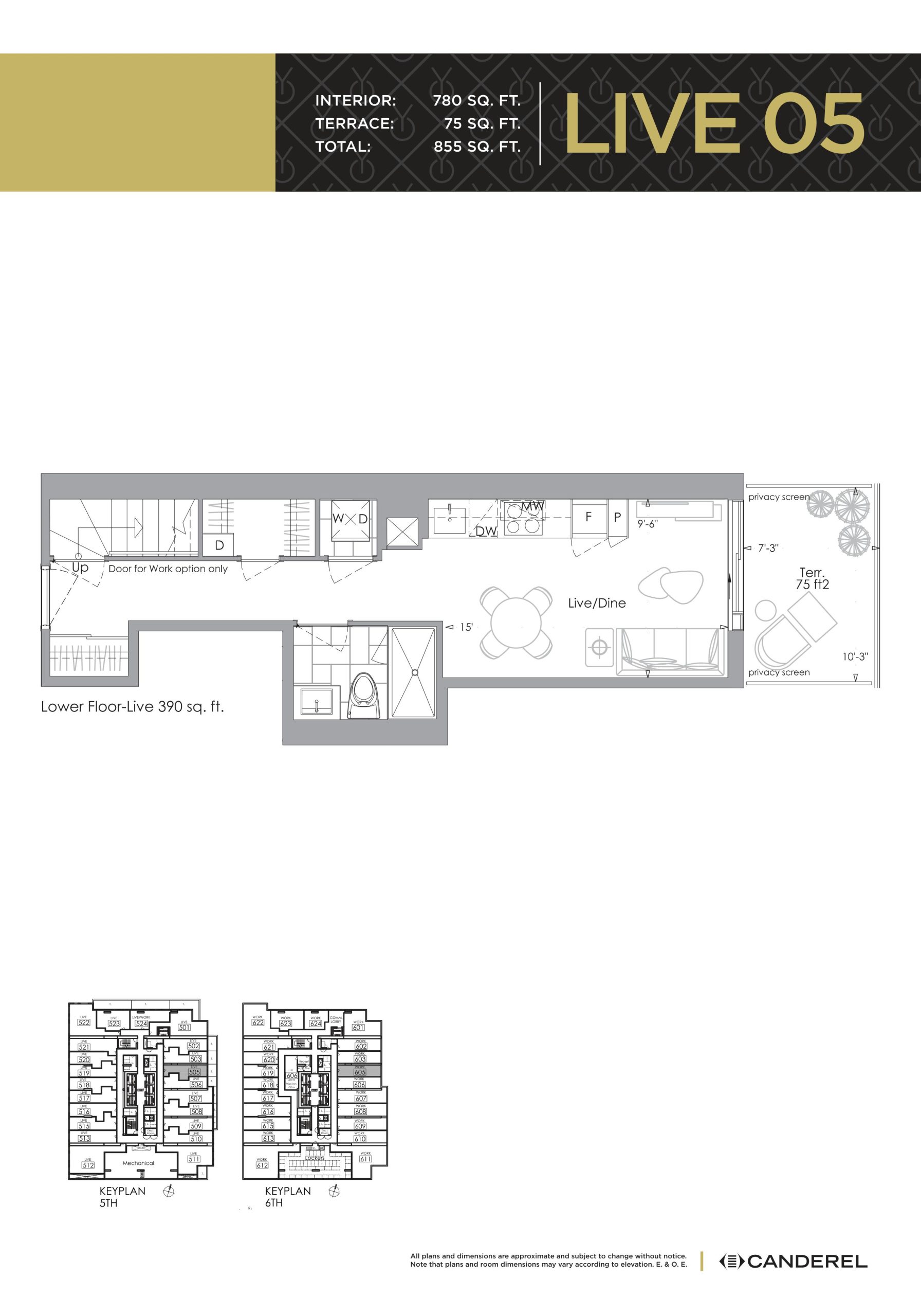 Live 05 - Lower (2/2) floor plan