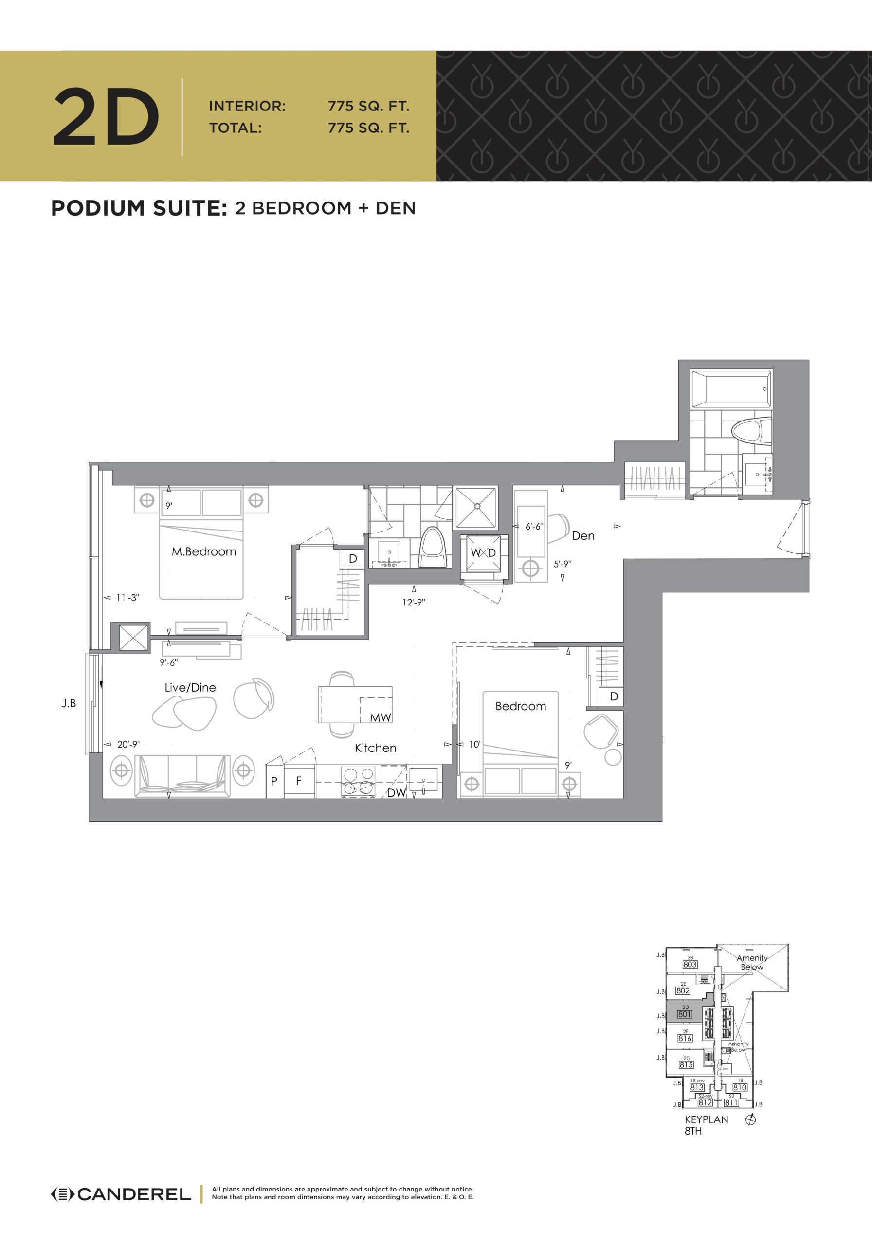 2D floor plan