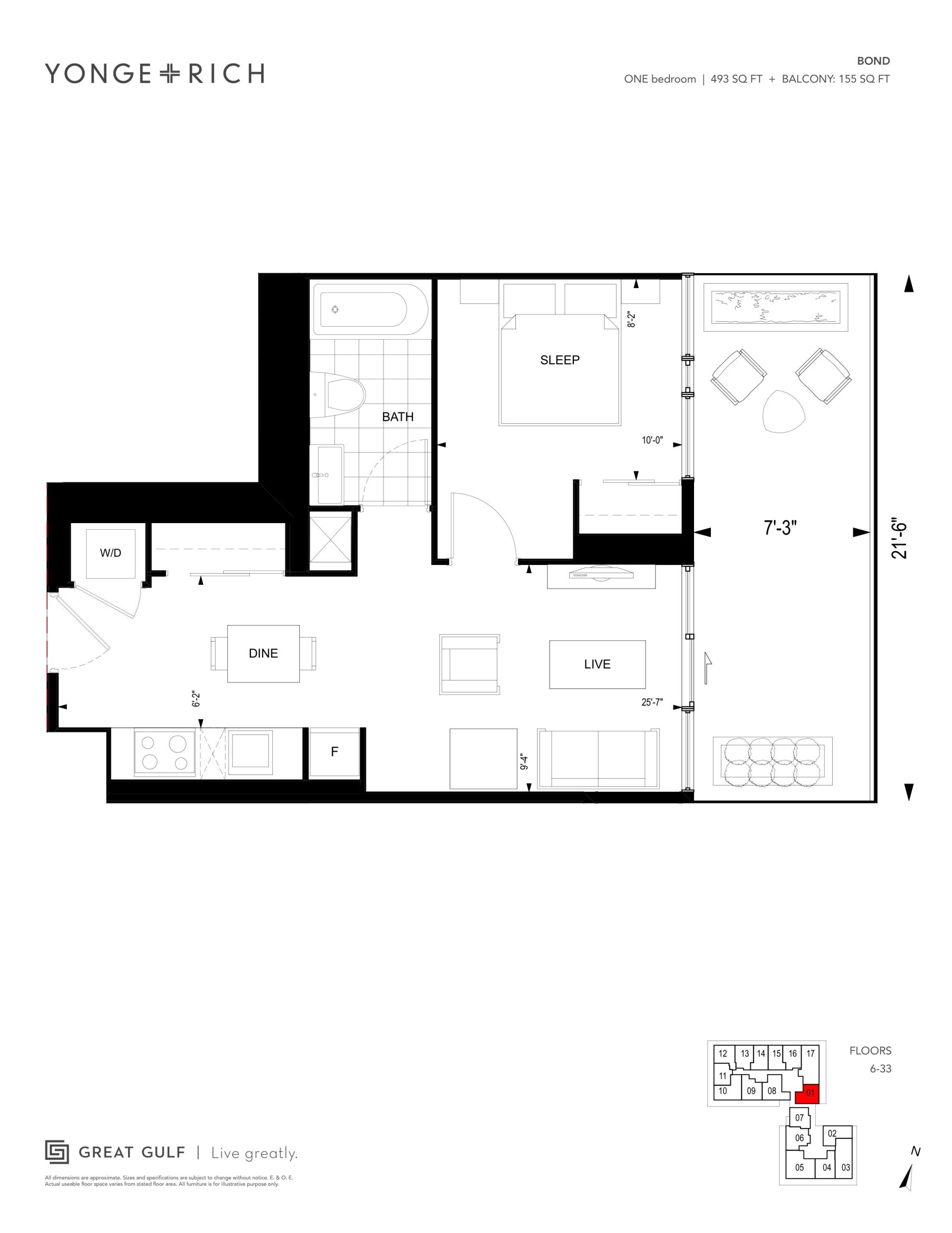 Bond floor plan