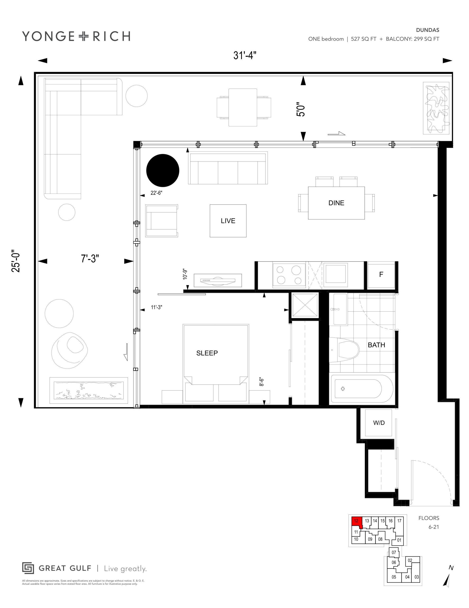 Dundas floor plan