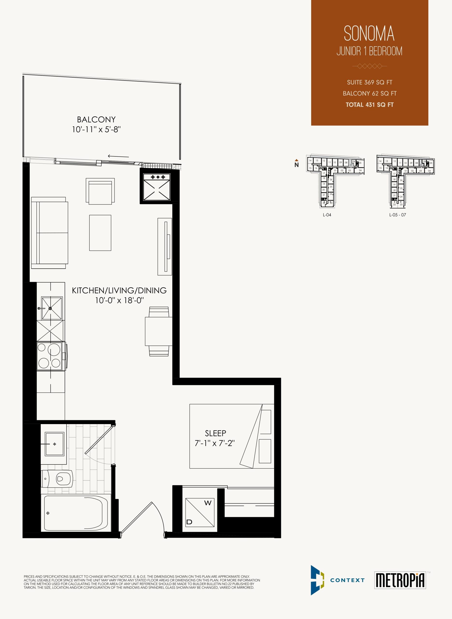 Sonoma floor plan