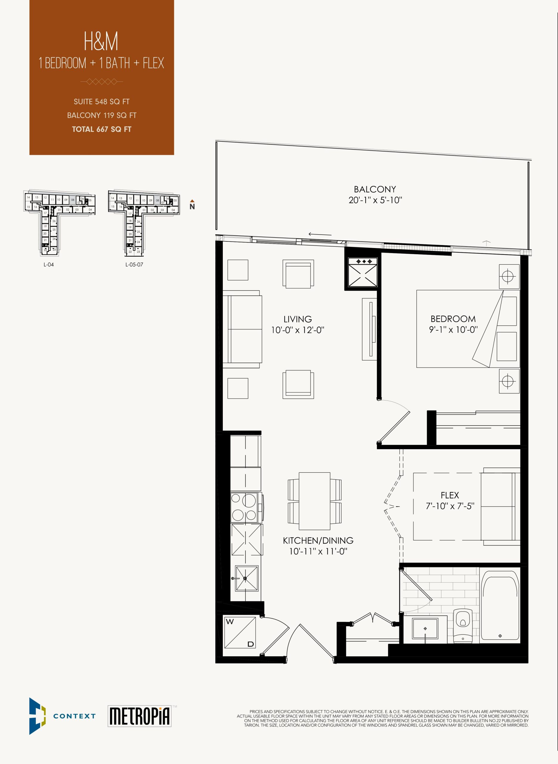H&M floor plan