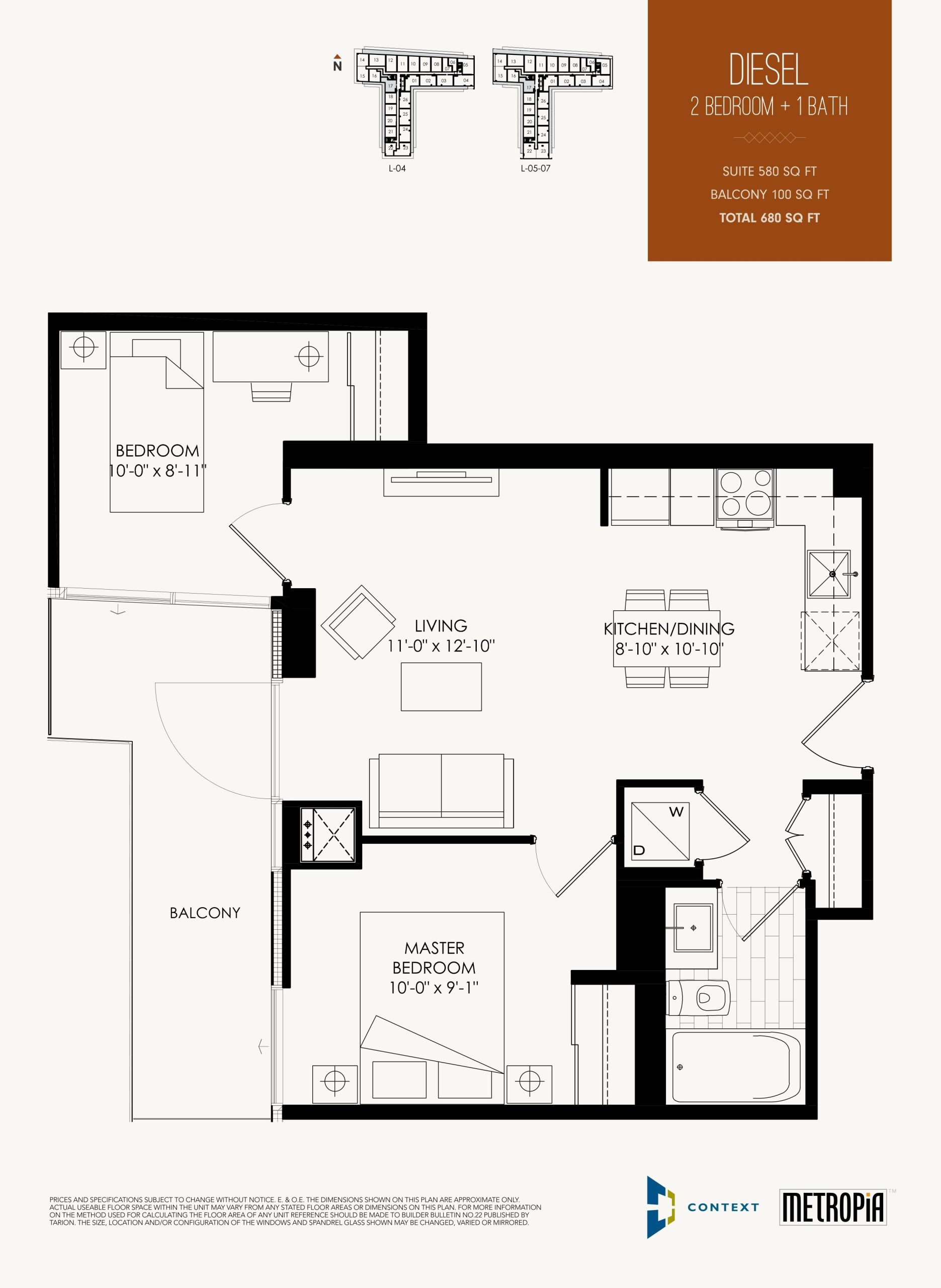 Diesel floor plan