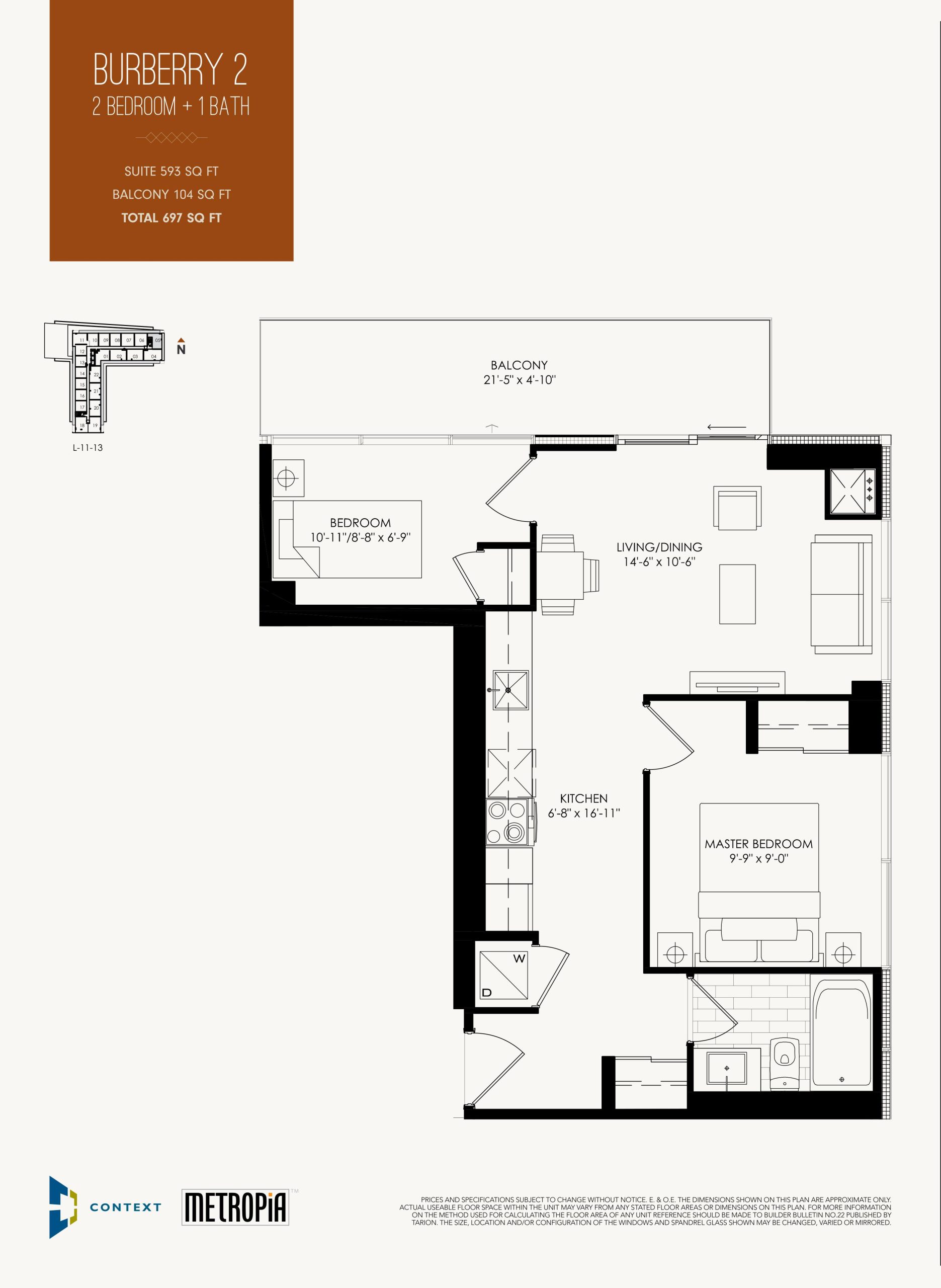 Burberry 2 floor plan