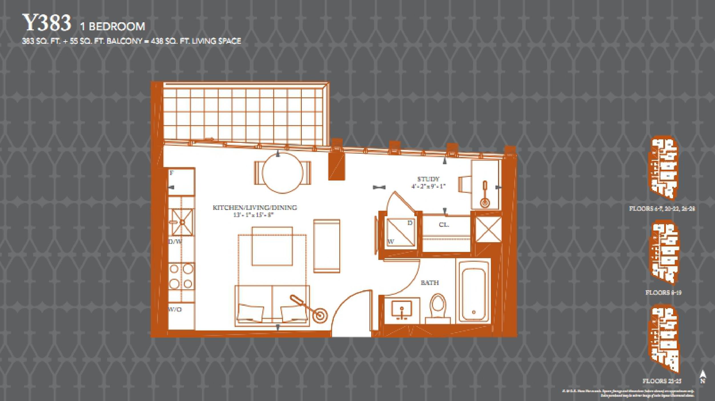 Y383 floor plan